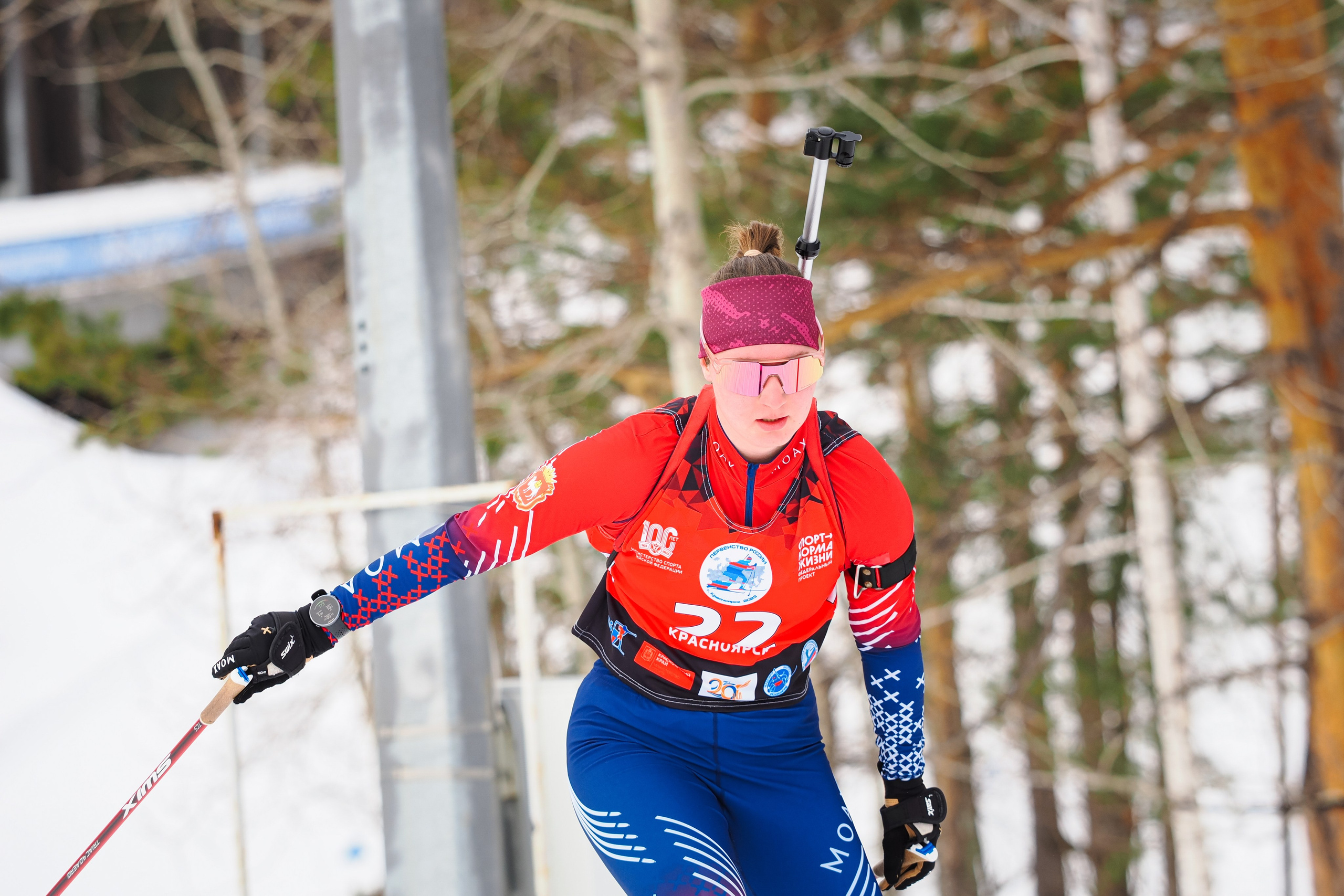 Биатлон / Первенство России. Репортажный фотограф Алексей Козьмин