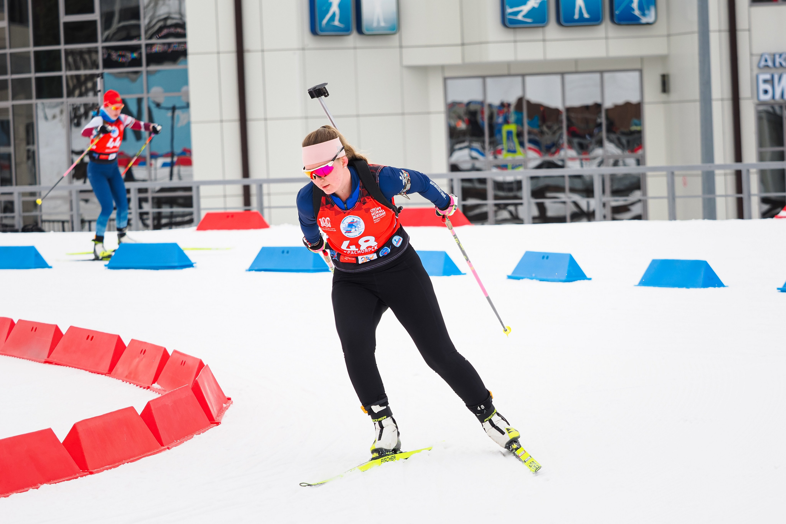 Биатлон / Первенство России. Репортажный фотограф Алексей Козьмин