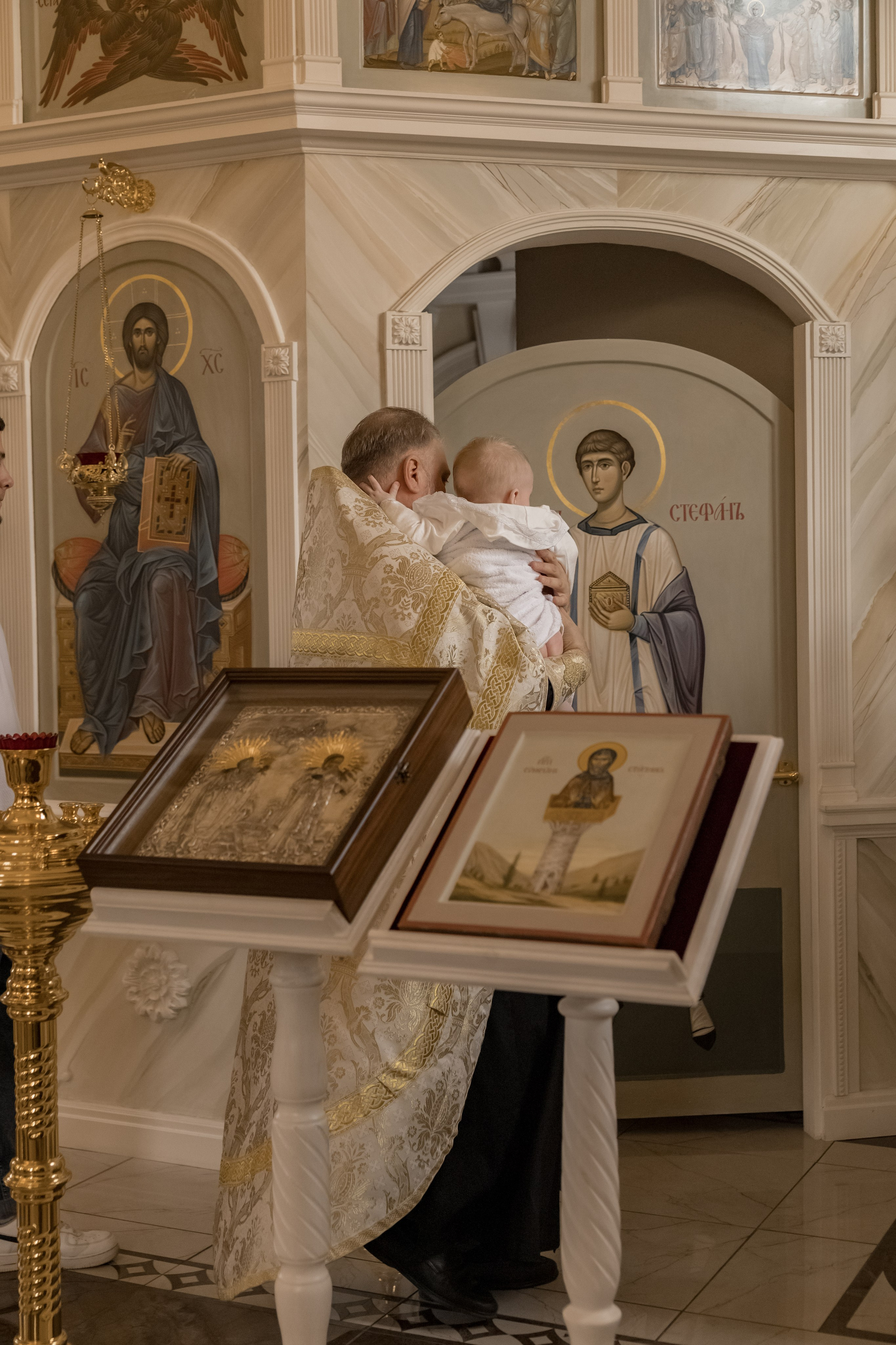 Крещение Владислав. Семейный, детский фотограф в Твери Кираева Лилия