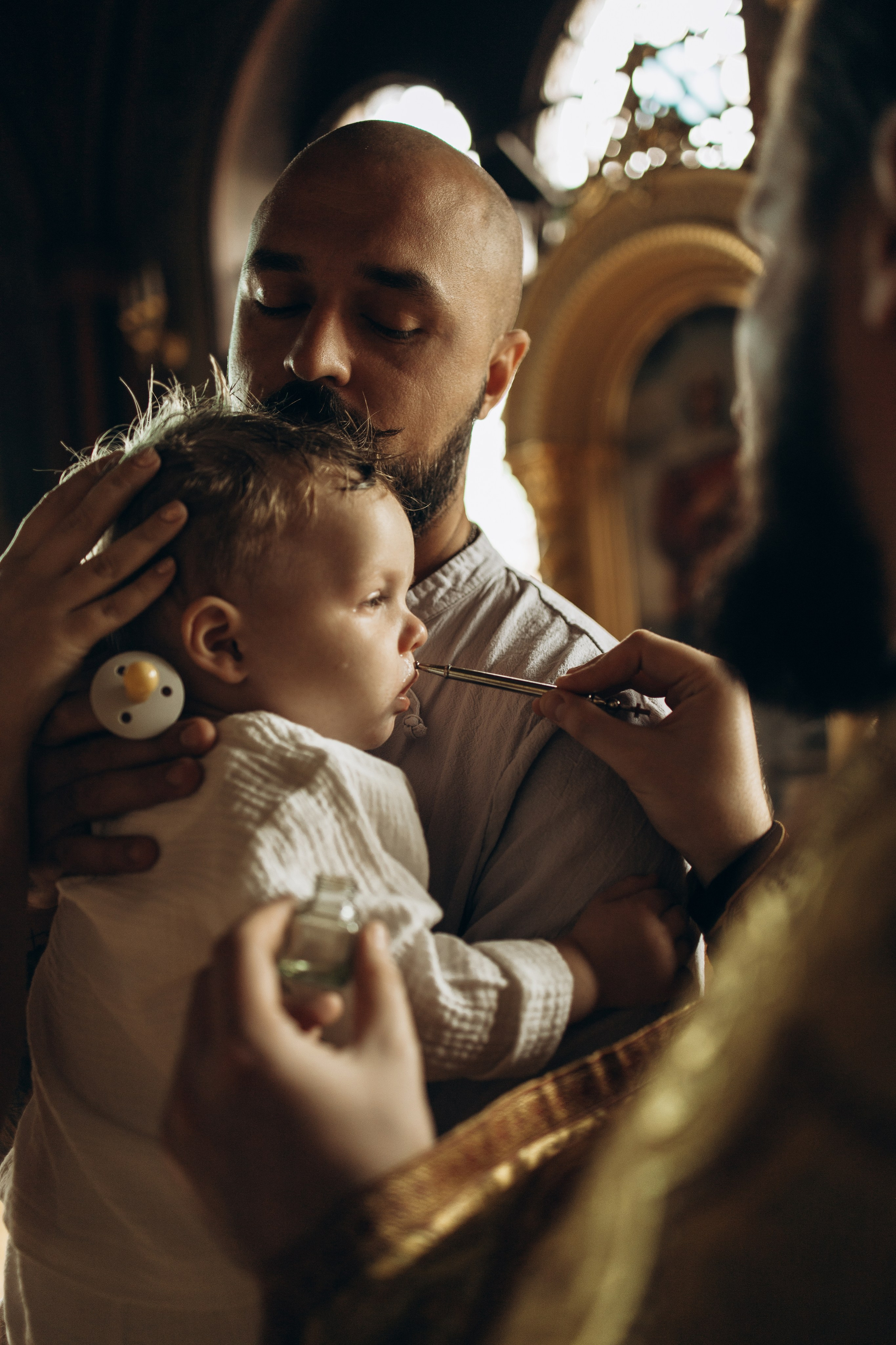 Таинство крещения Матвея. Самый теплый фотограф в Краснодаре Рябоконь Ксения