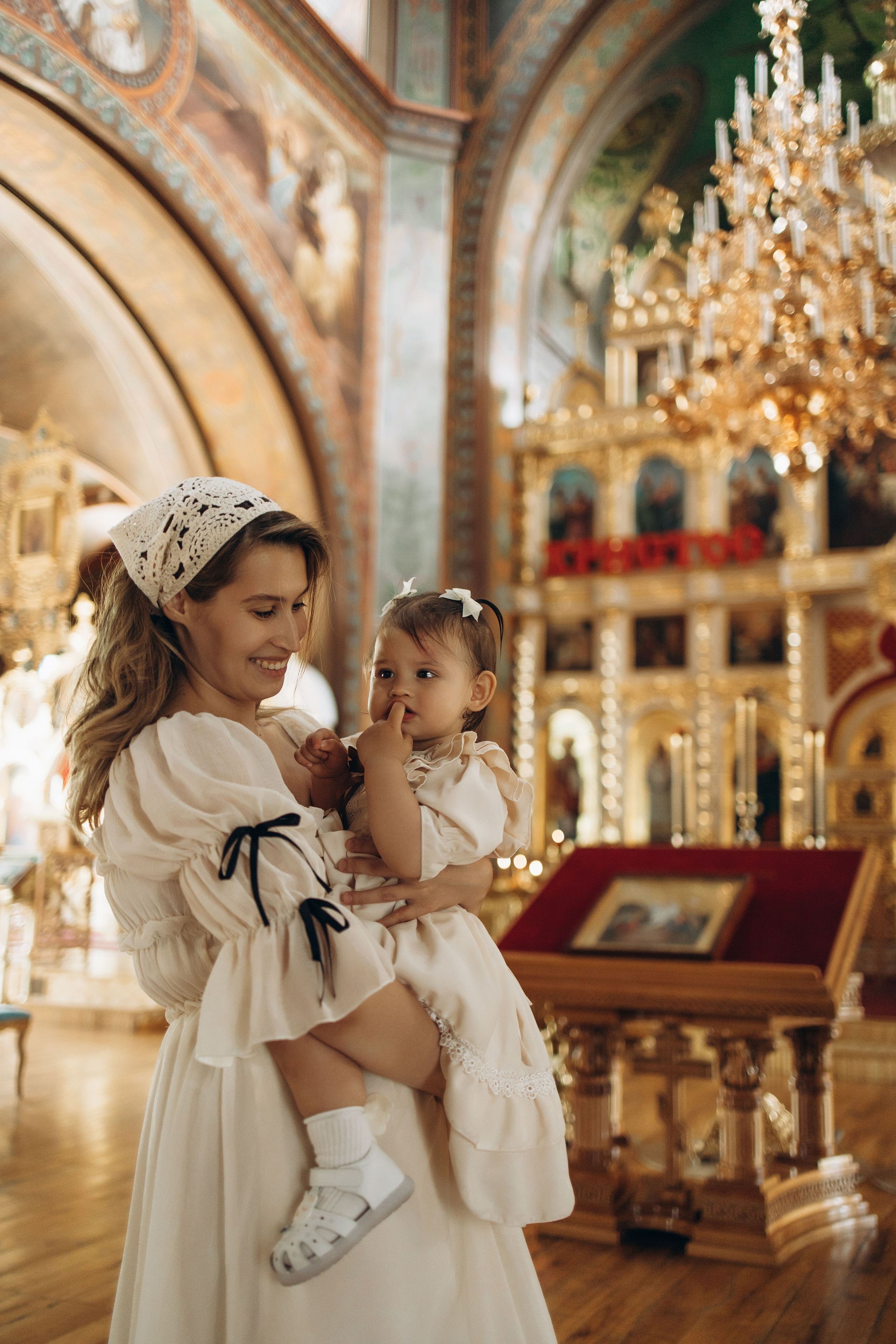 Крещение Стефании. Самый теплый фотограф в Краснодаре Рябоконь Ксения