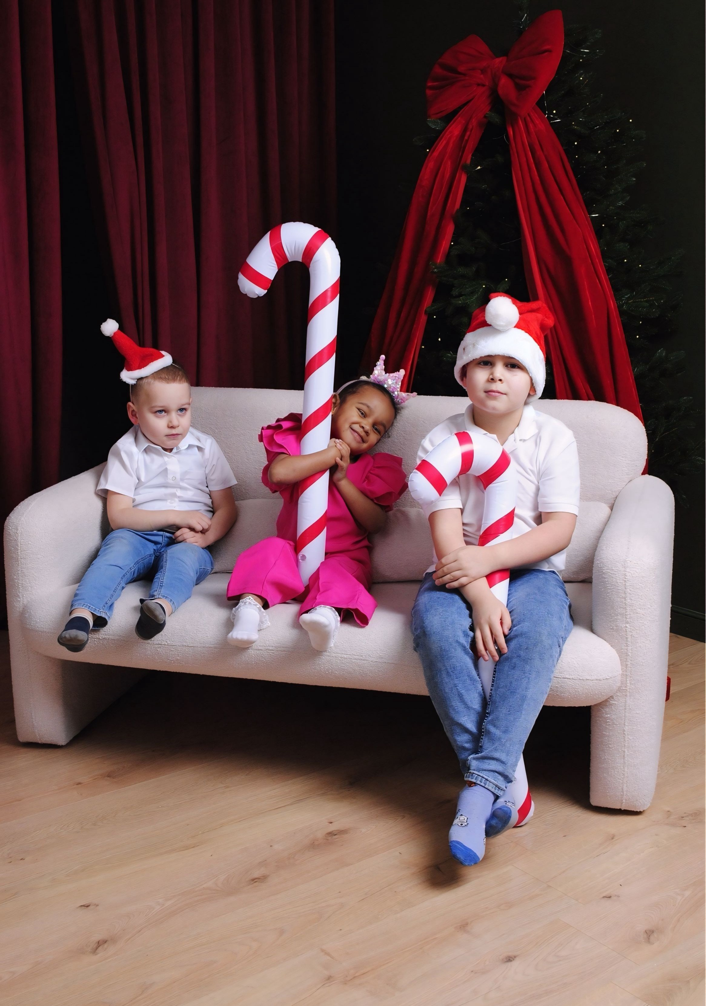 Ольга и семья. Фотограф Мария Мусаелян