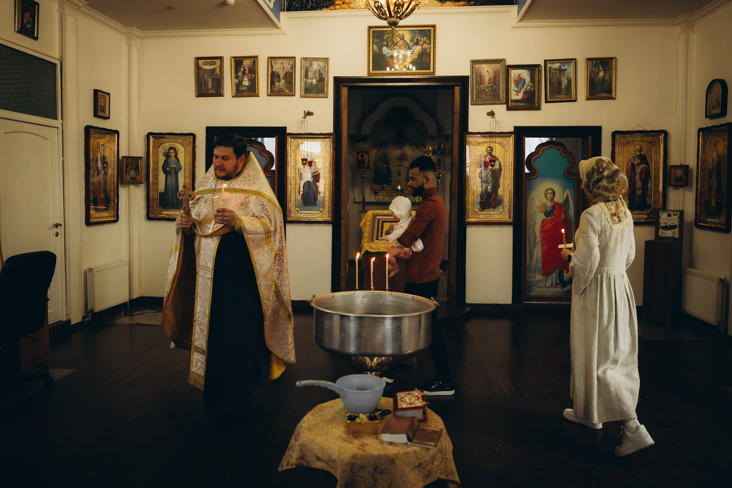 Таинство Крещения Дамира. Фотограф в Краснодаре Алла Потоцкая