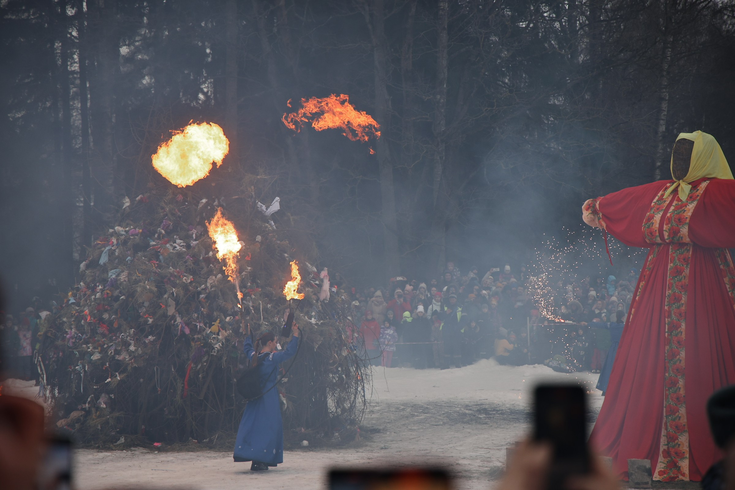 Широкая Масленица ГМЗ Павловск. Фотограф Валерий Сабрам