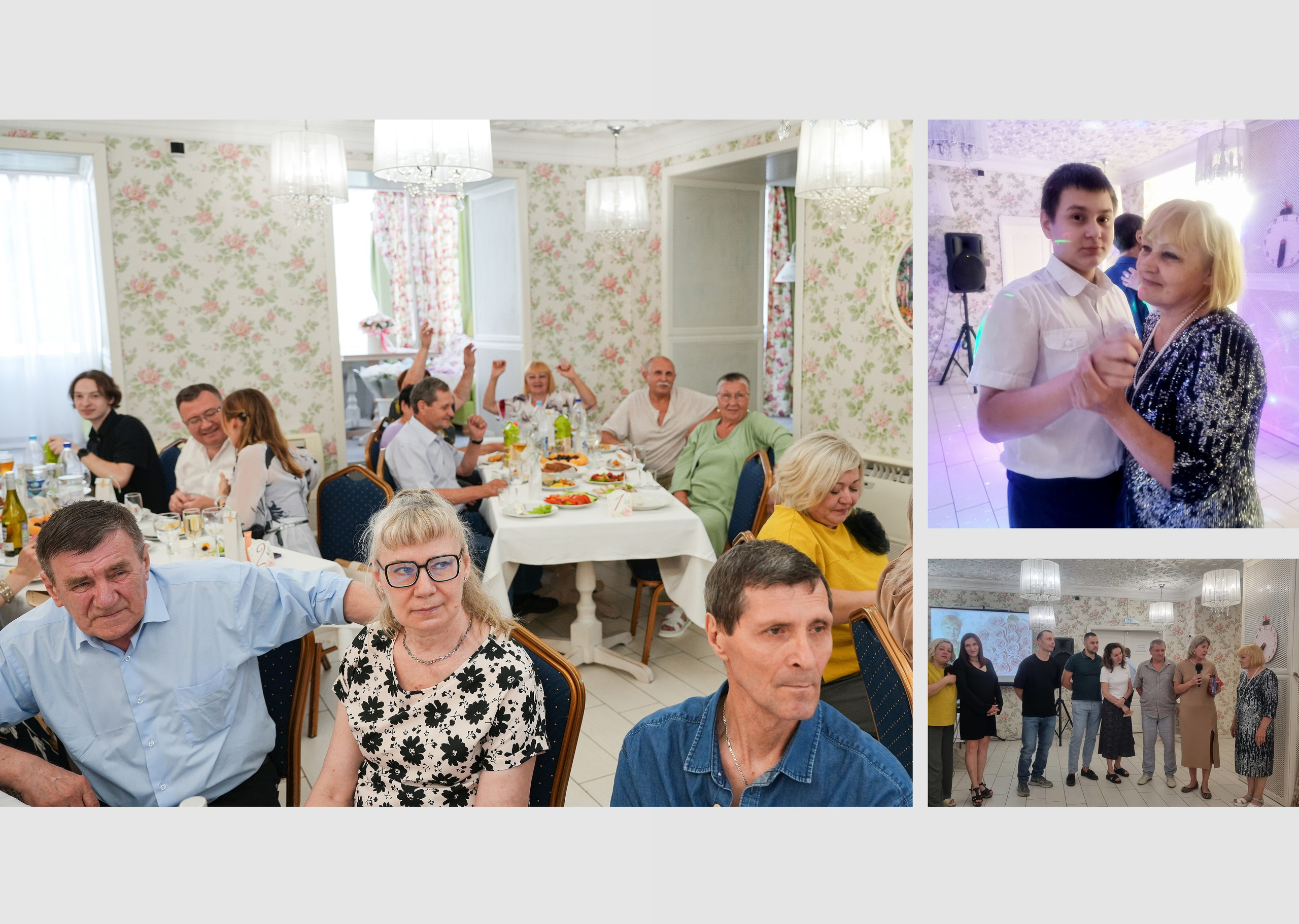 Юбилей Надежды 70. Семейный фотограф Владимир Просвиркин. г. Самара