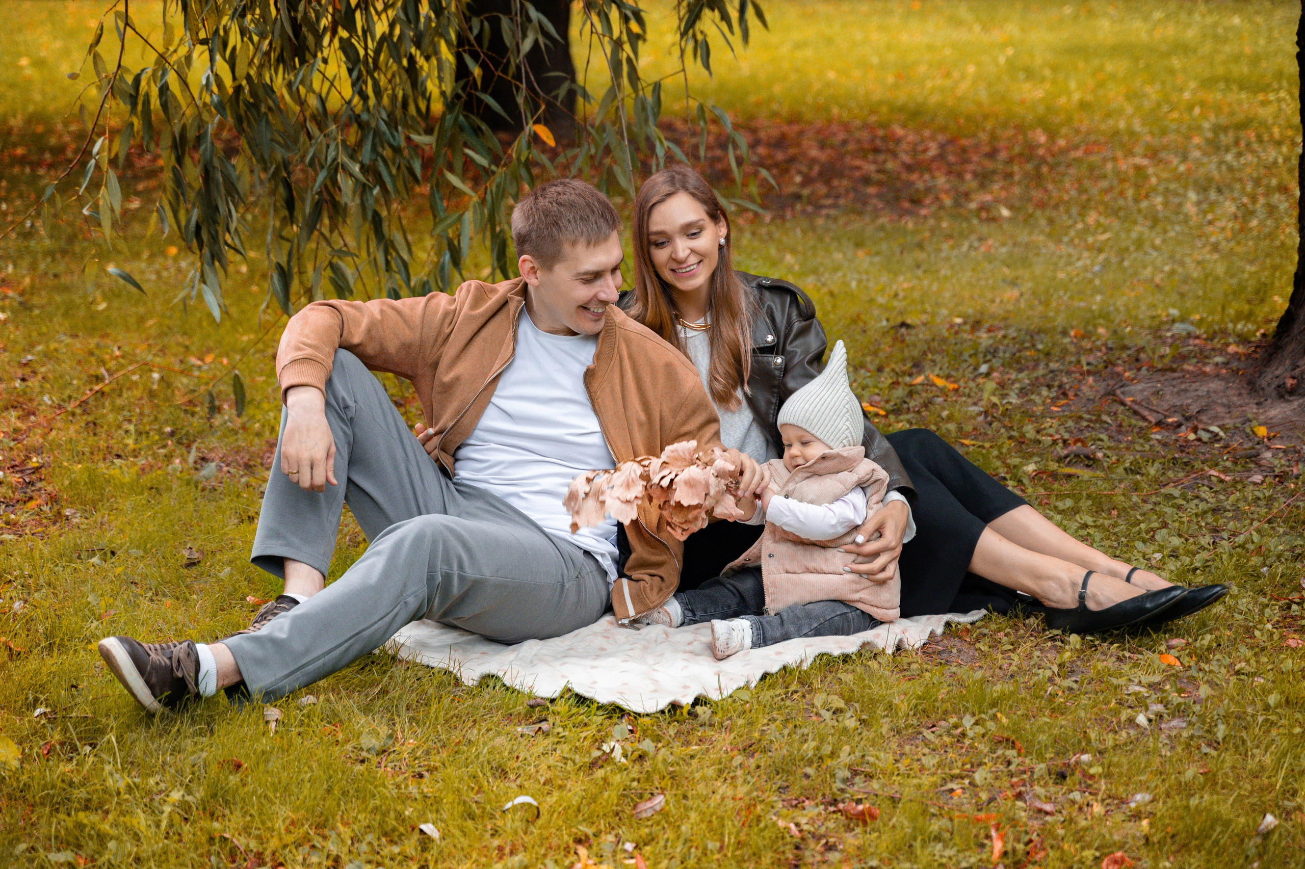 Осенняя фотосессия в Таврическом саду. Фотограф Юлия Кондратьева