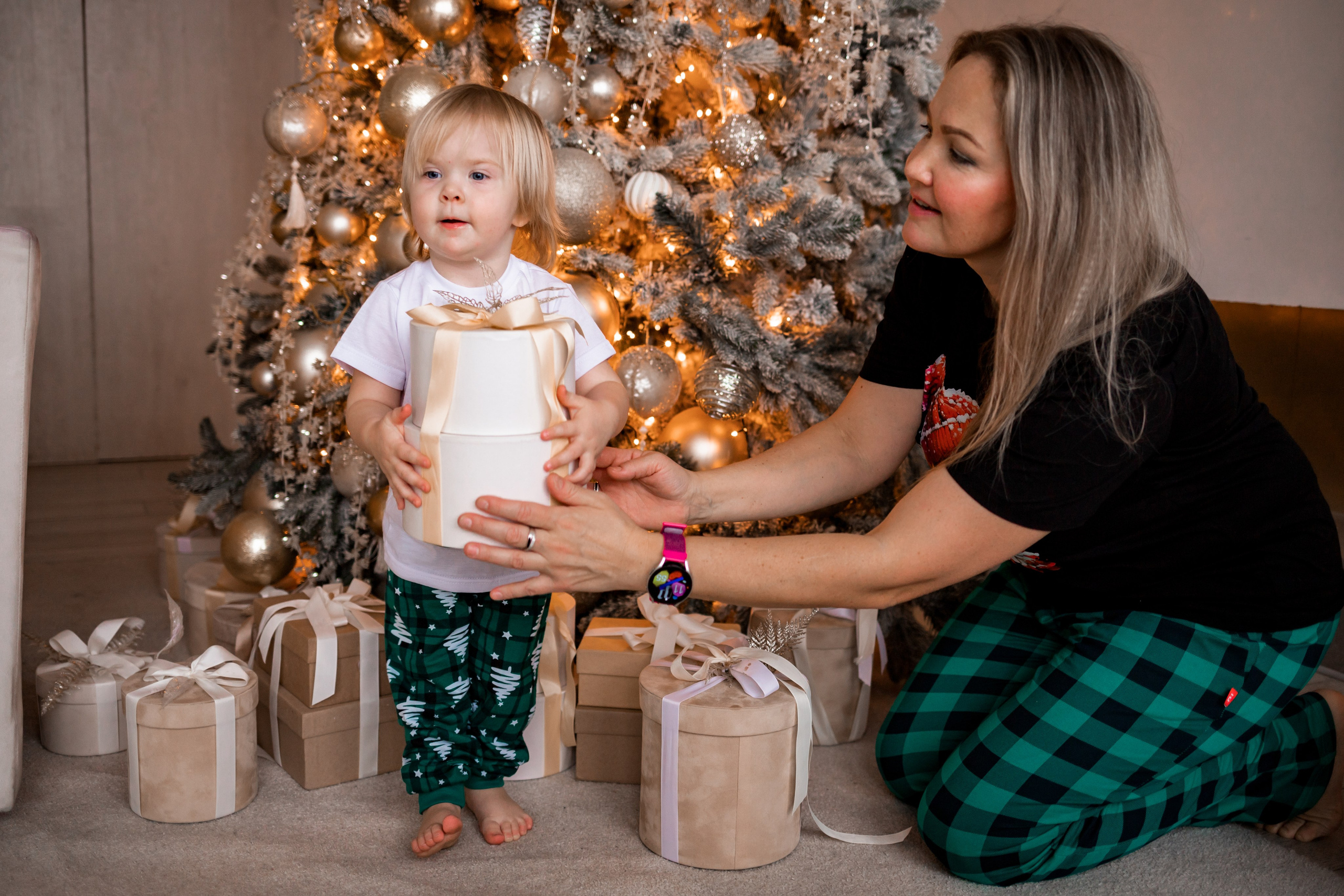НОВОГОДНЯЯ СЕМЕЙНАЯ. Семейный Фотограф в Санкт-Петербурге Пушкин Анастасия Дьяконенкова