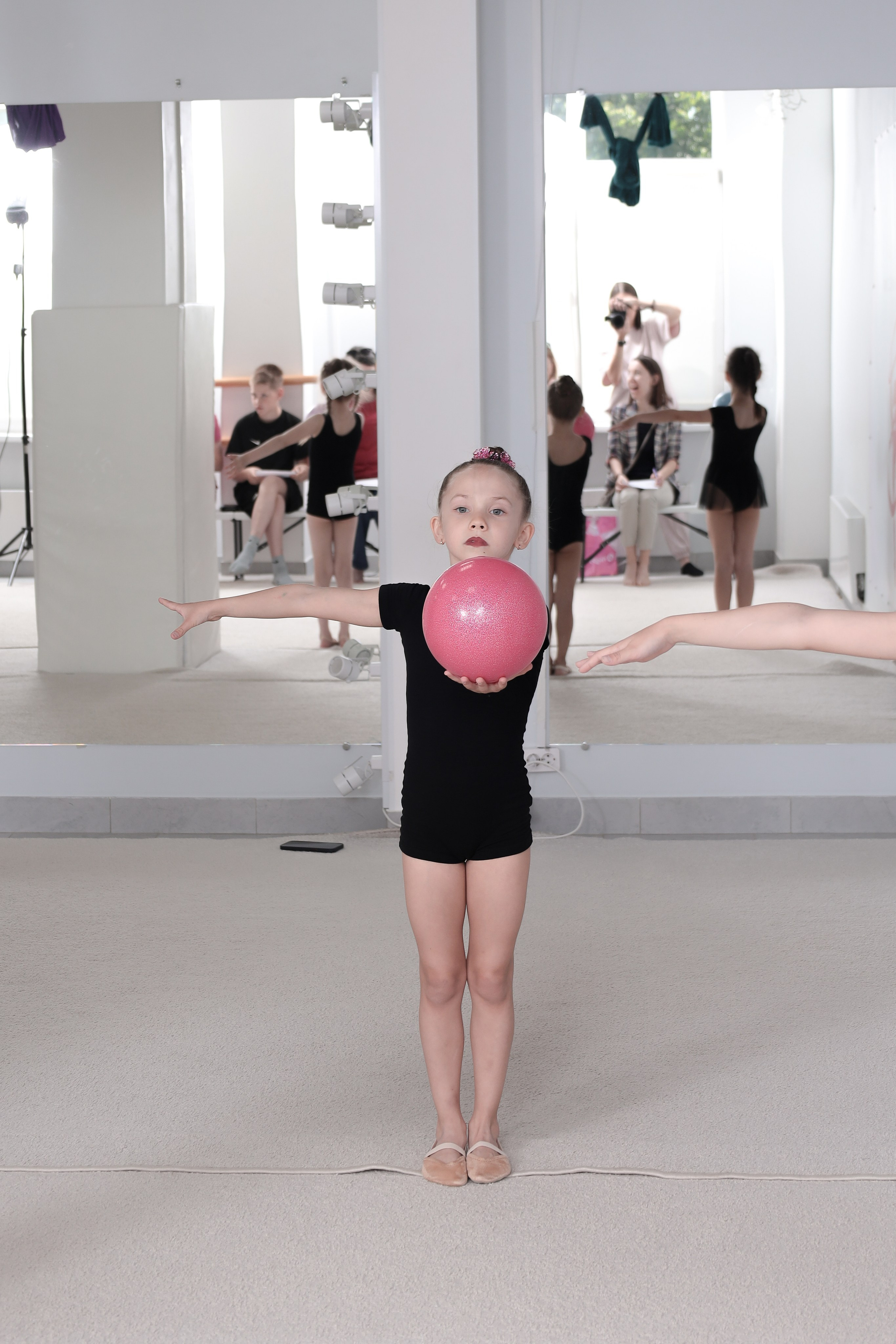 Открытый урок гимнастика. Фотограф Надршина Лилия