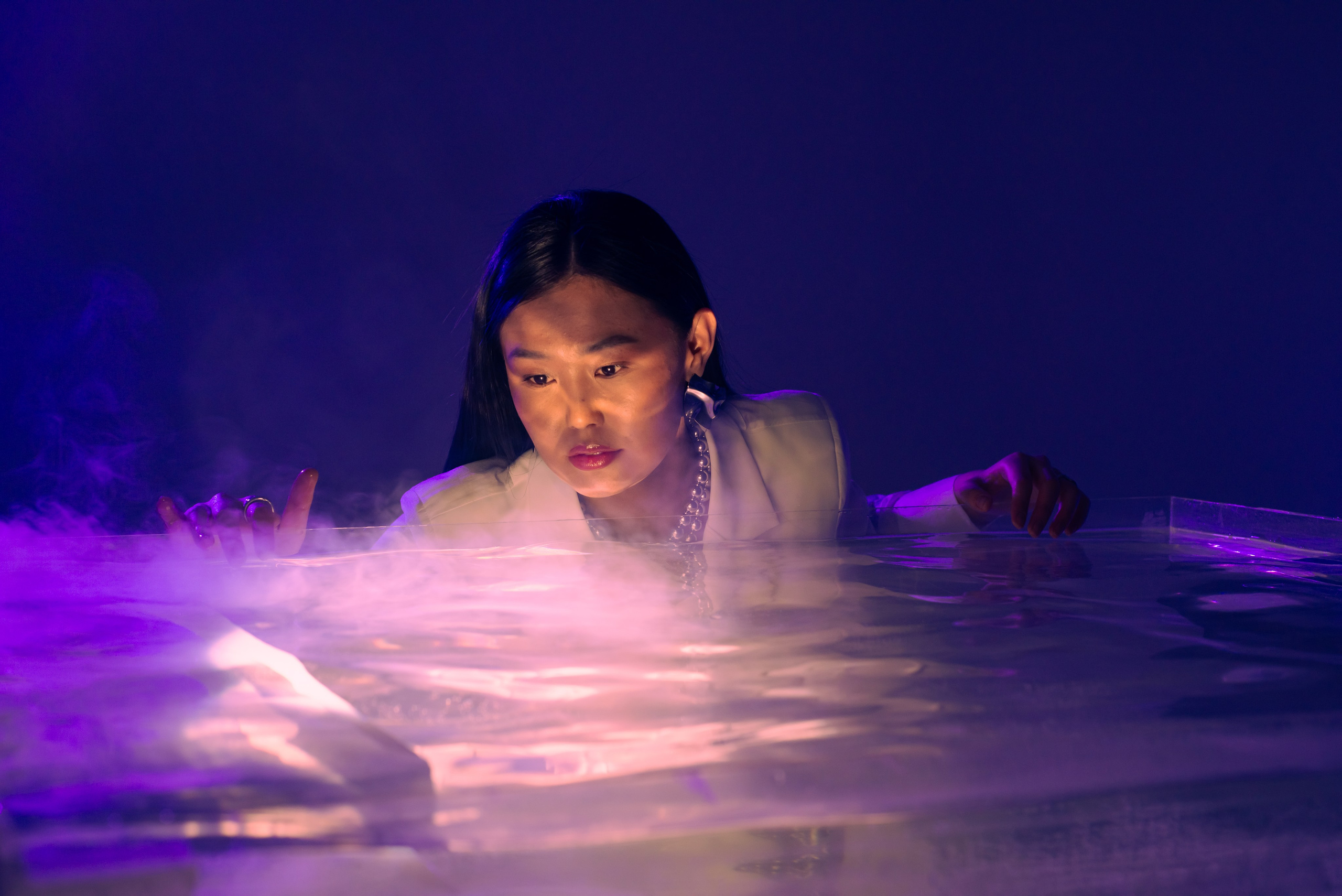 Fashion съемка с цветными фильтрами. Фотография — это миг, который фиксирует вечность