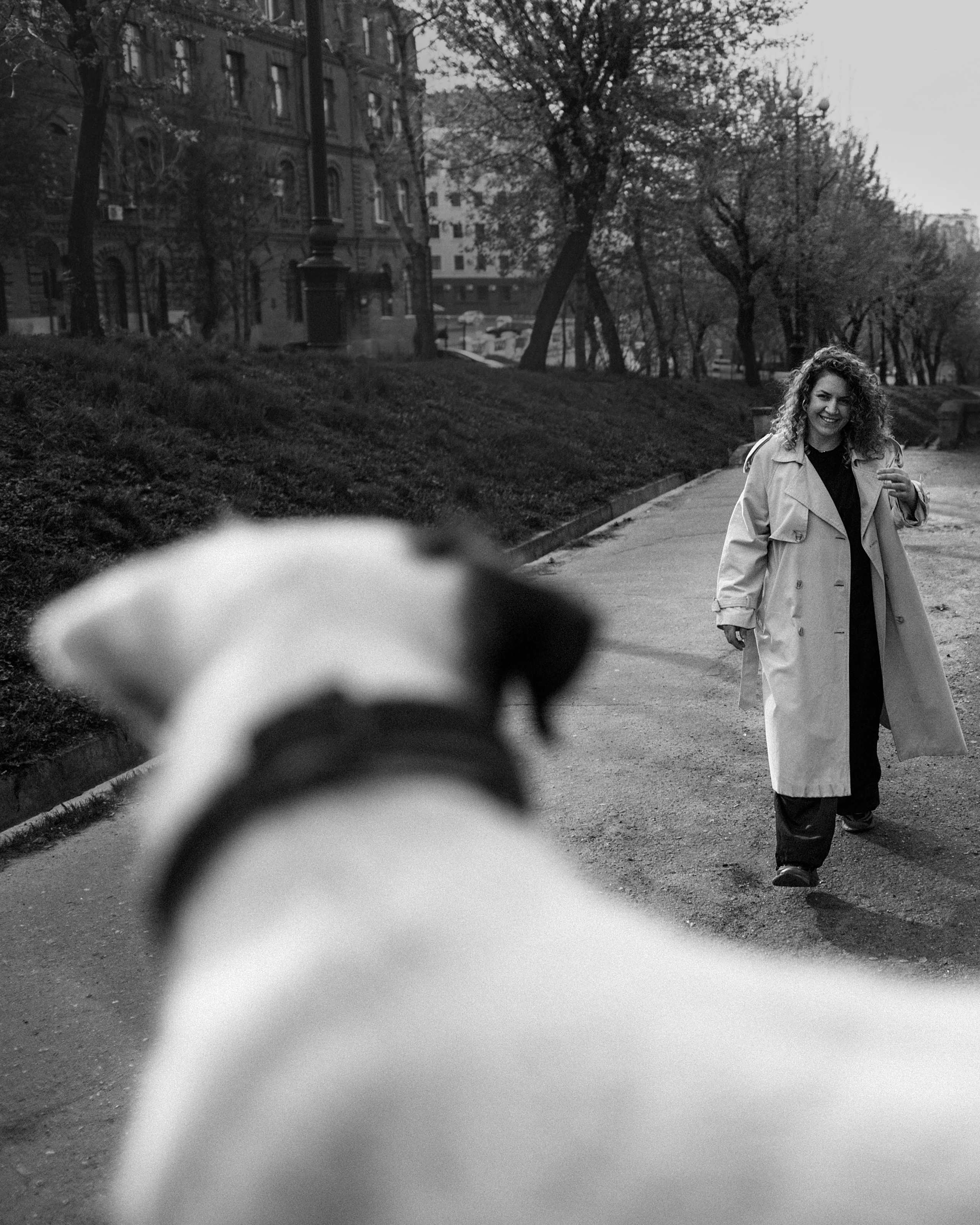 Рассвет в городе: Ира и парсон Гром. Портфолио