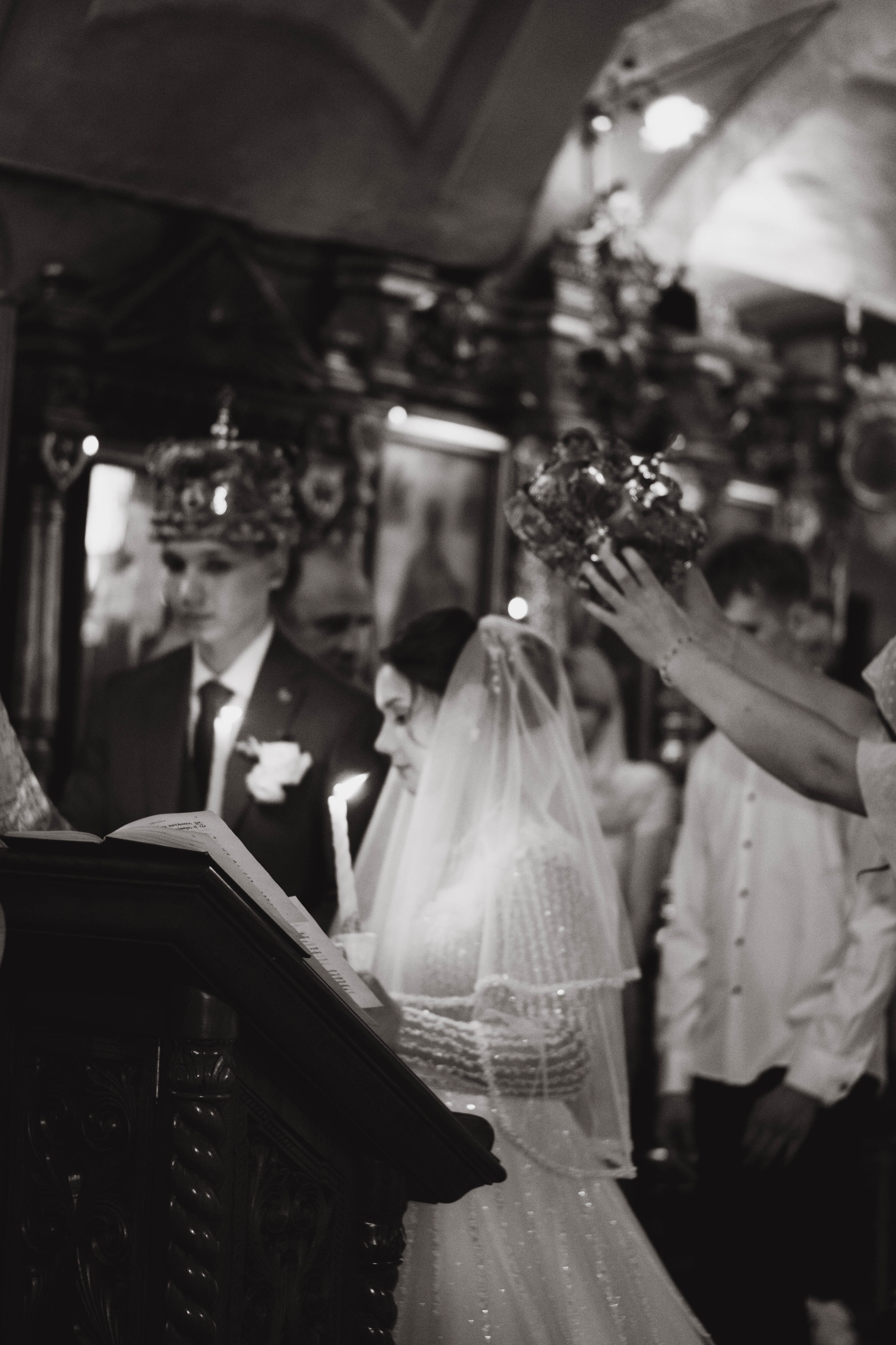 Венчание Поликарпа и Антонины Церковь Рождества Христова. Фотограф Москва Валерия Веденина