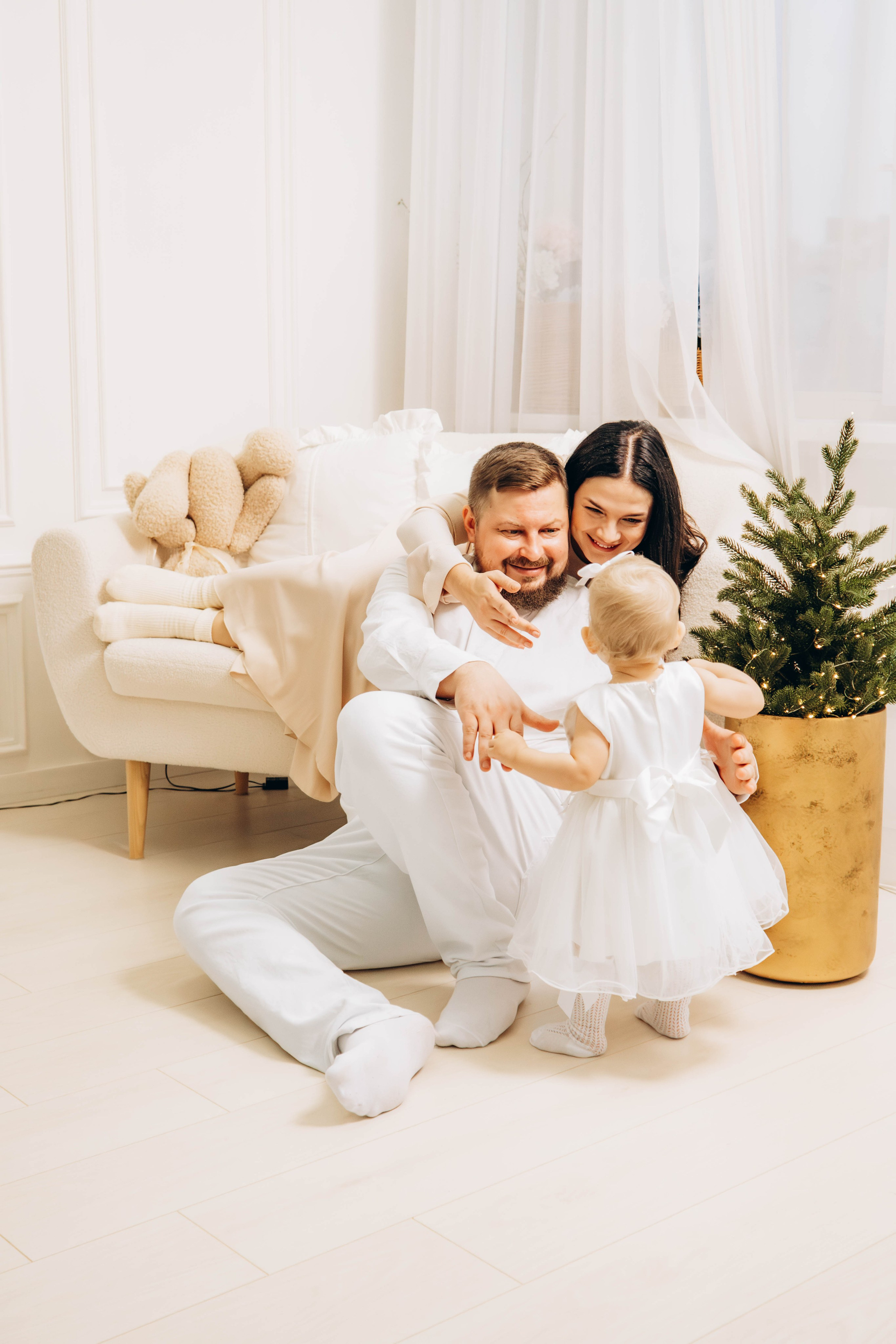 Съемка на годик малышки. Студия «LuLu». Фотограф Москва Валерия Веденина