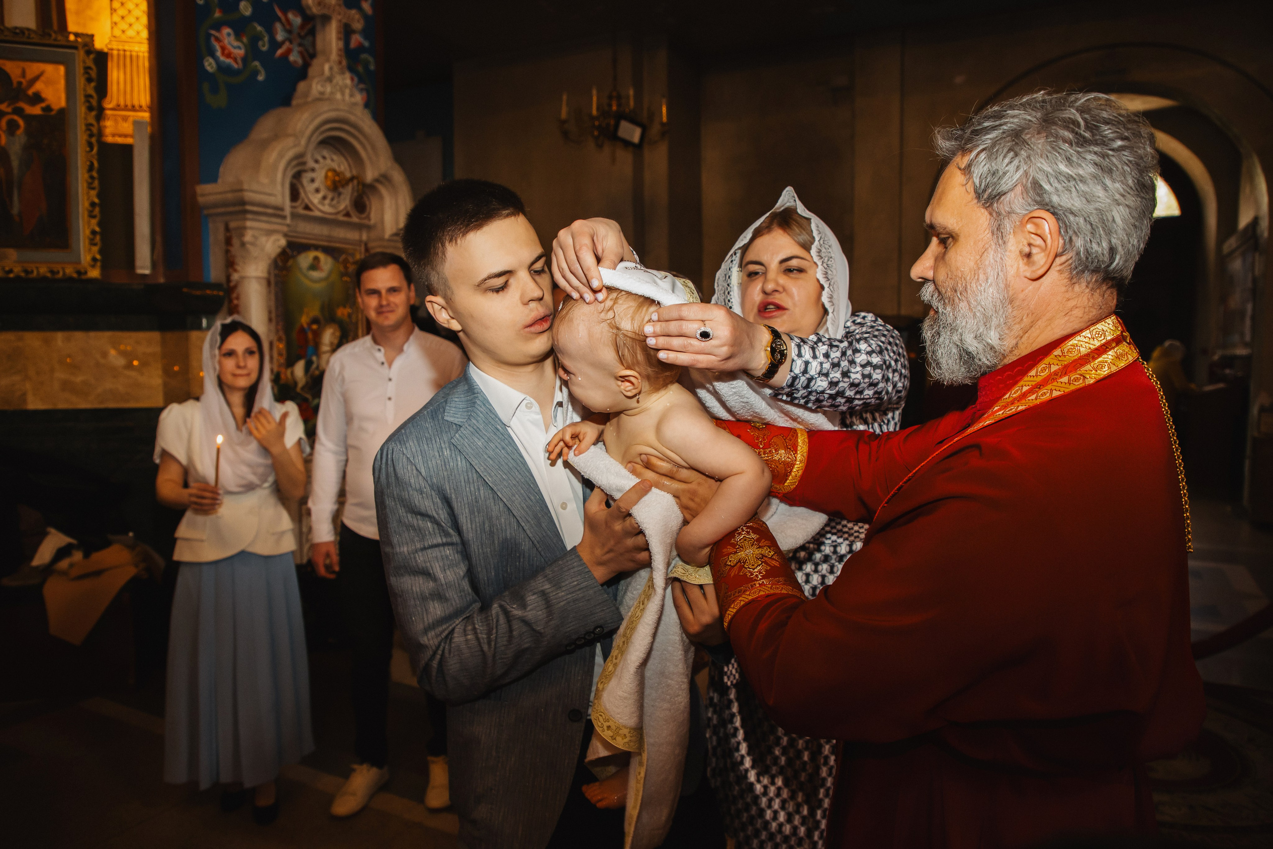 Таинство Крещения в Калининграде. Https://malovafoto.ru