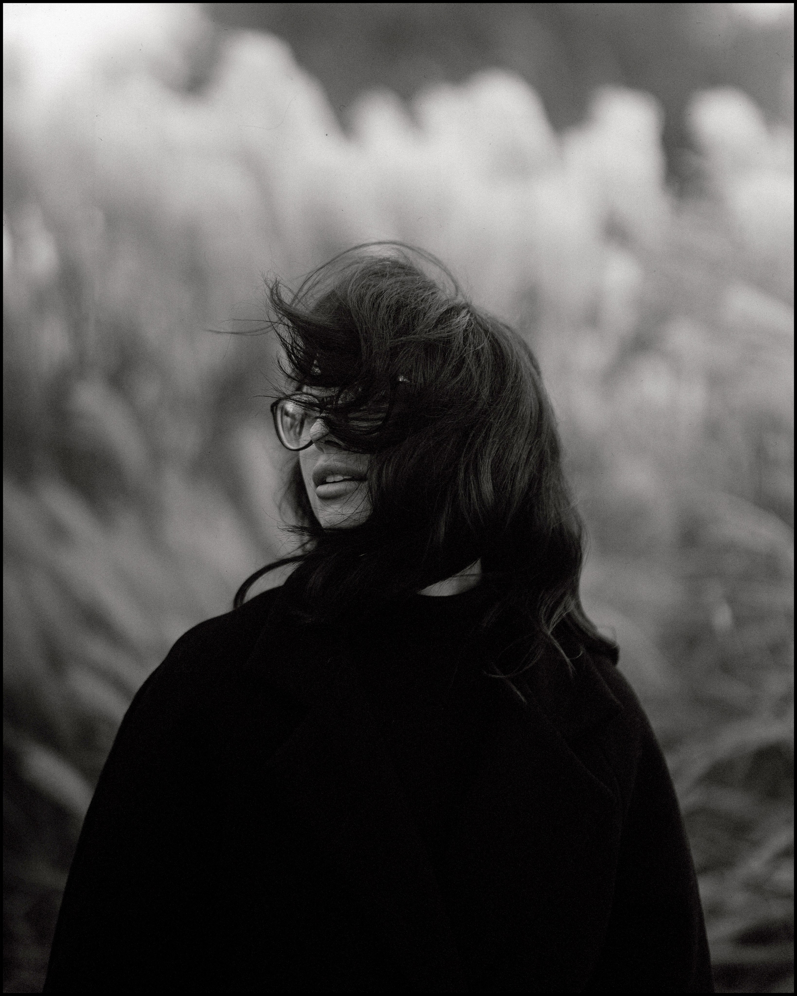 Осенняя фотосессия на природе с гвоздиками