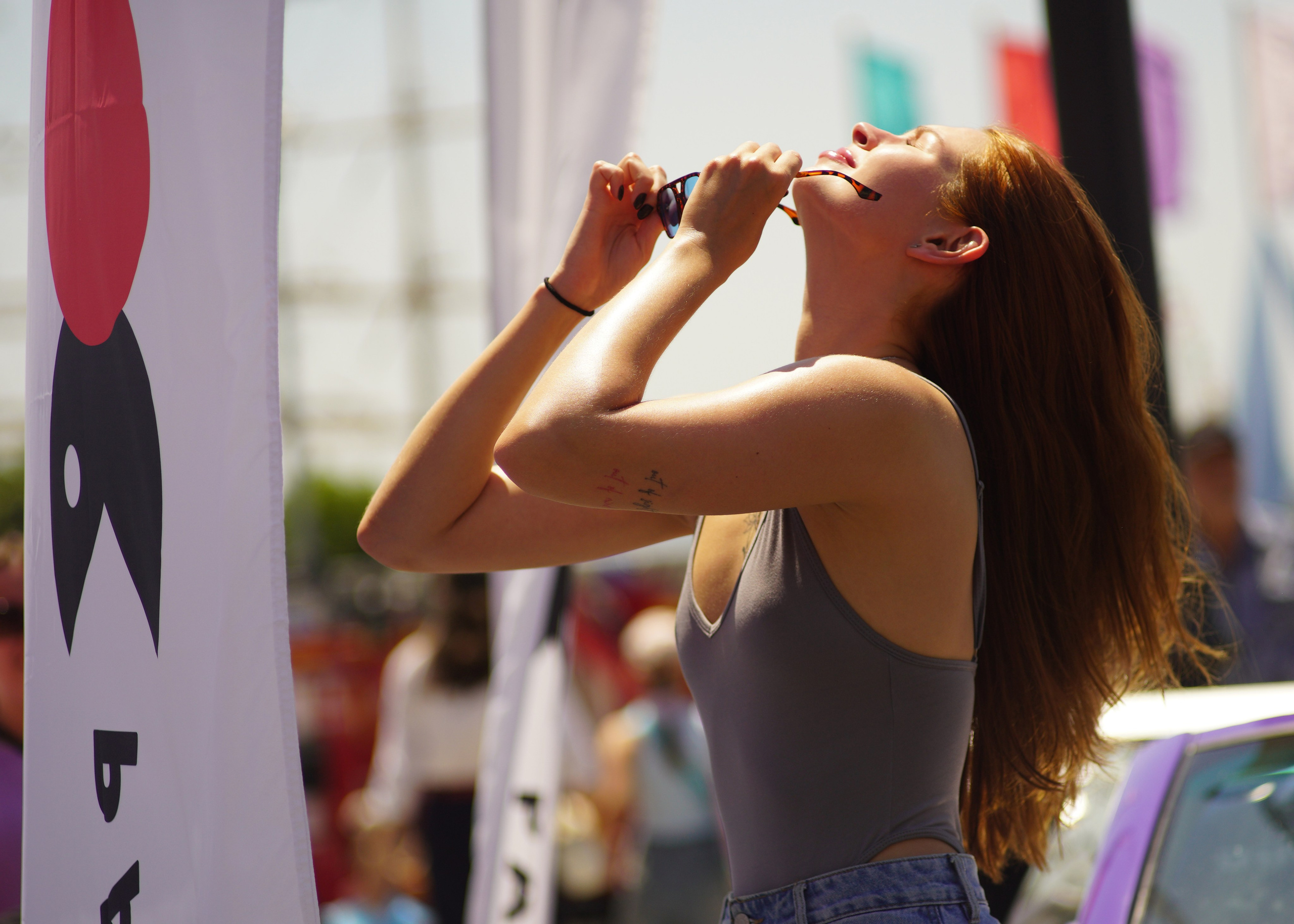 рыжая красотка