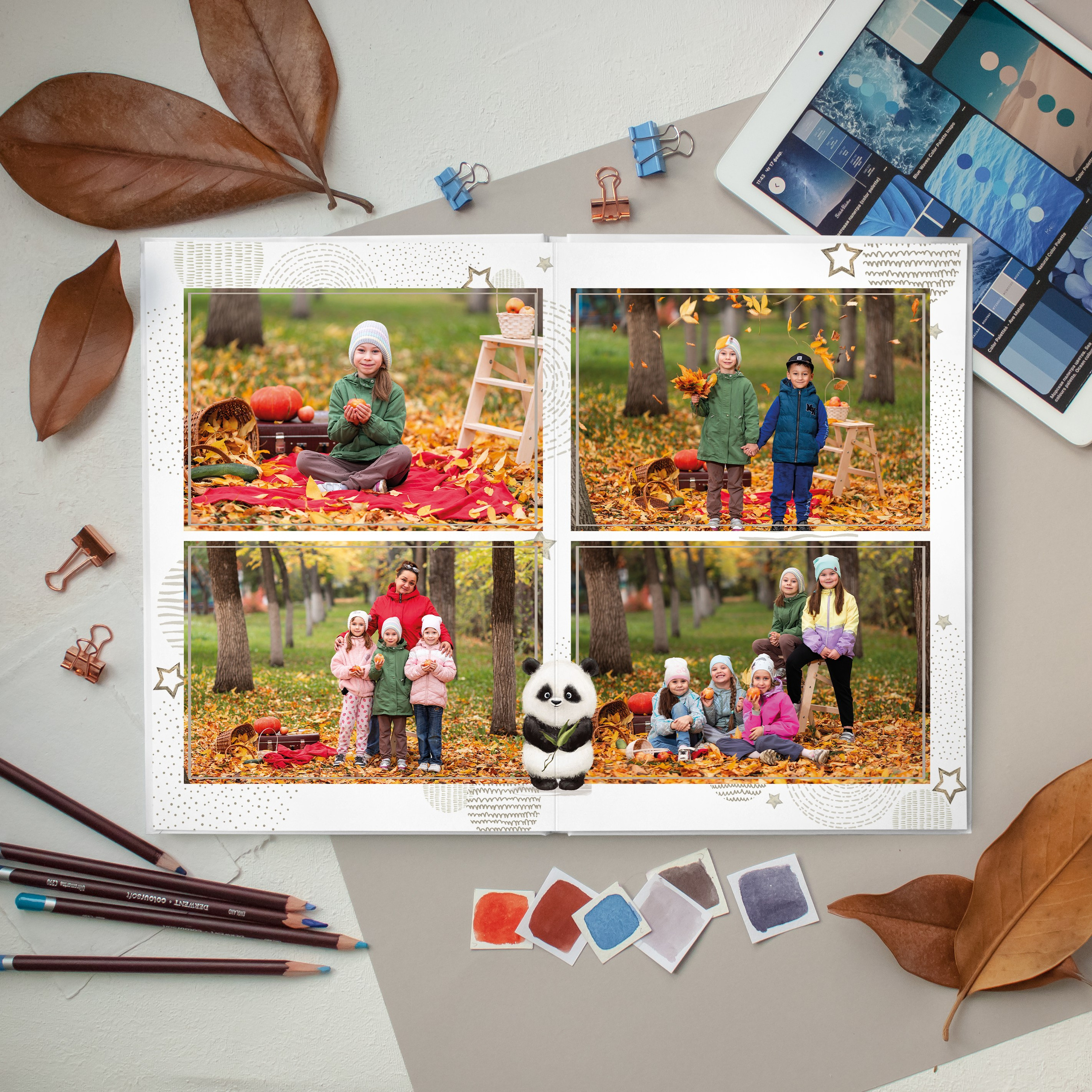 Альбом ПЕРСОНАЛЬНЫЙ 8 страниц 2800р. Бигильдина Роза фотограф в Челябинске. Выпускные альбомы