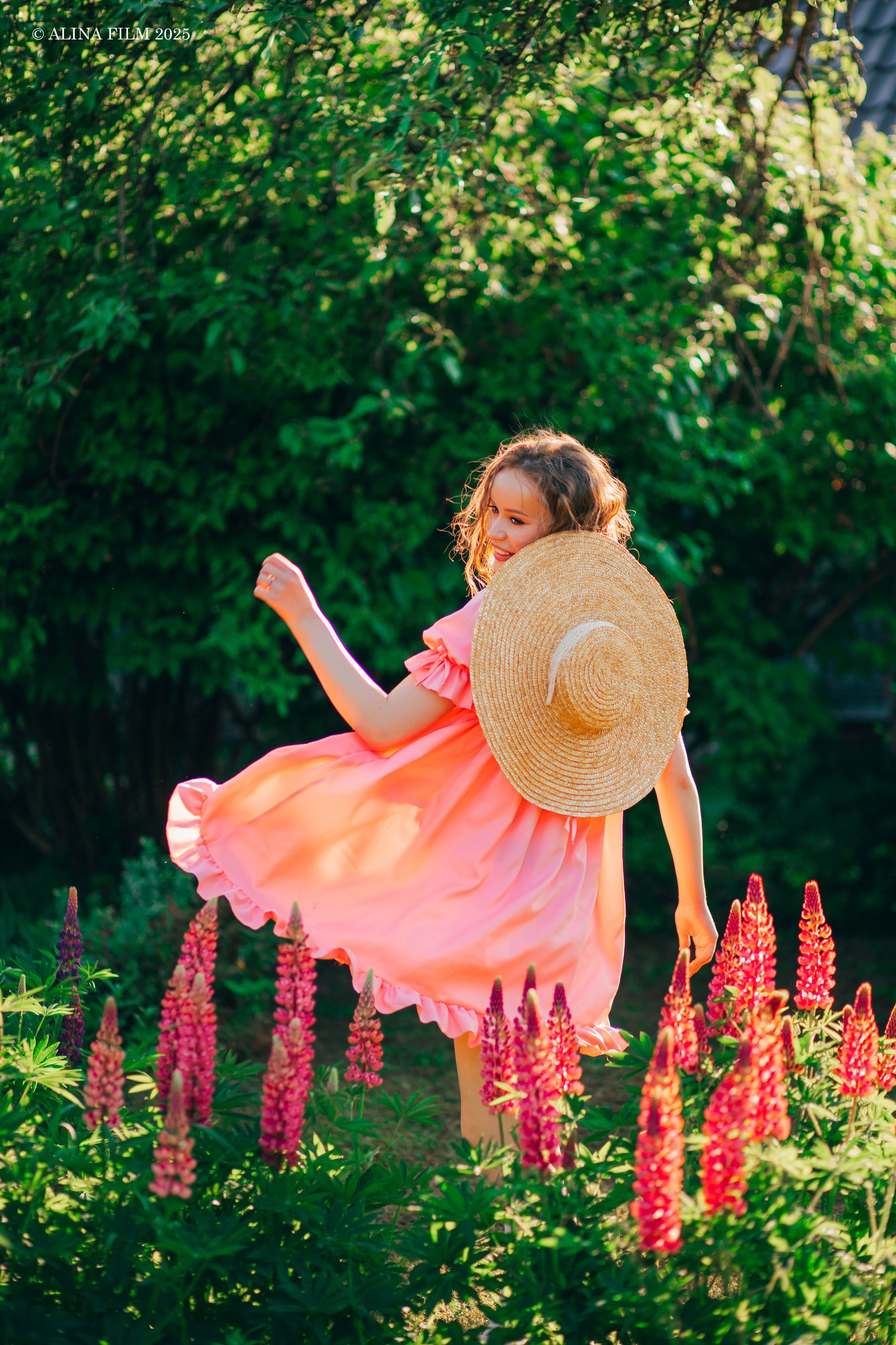 Фотосессия в Люпинах (Ленобласть, Сертолово). Фотограф в Санкт-Петербурге Alina Film