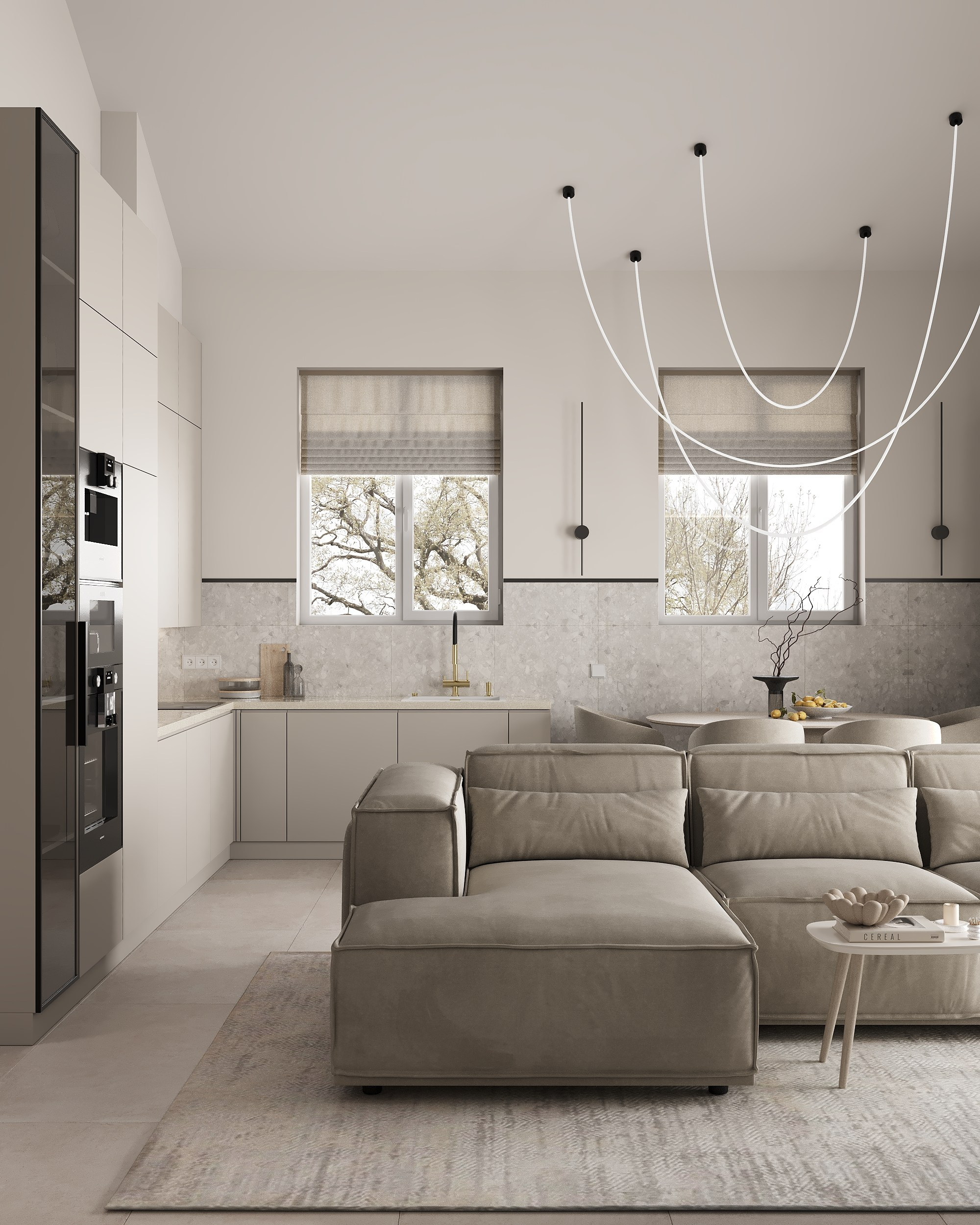 Загородный дом // проект. Дизайнер интерьера | kolchanova.dsgn