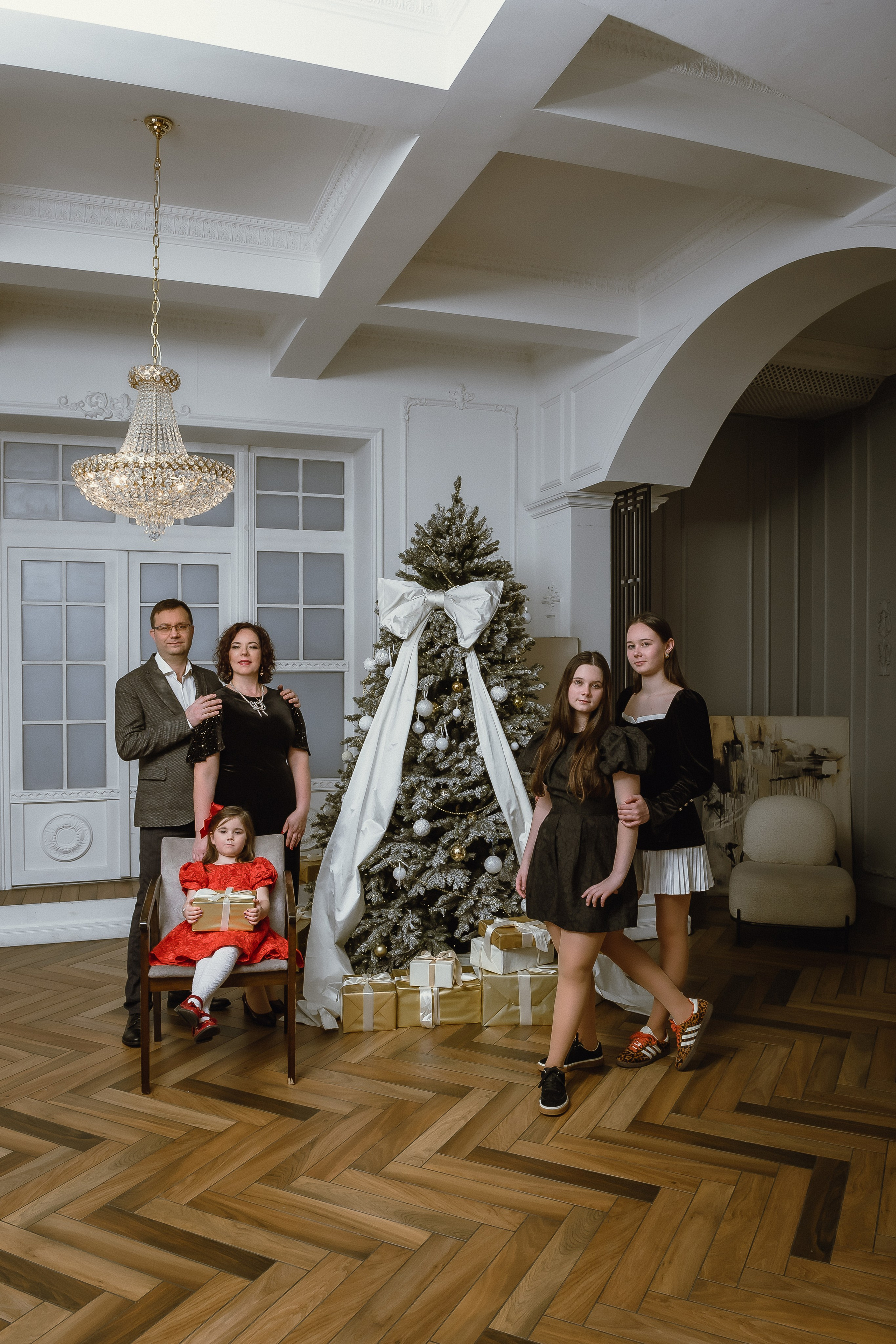 Семейная для 5 человек. КОНТЕНТ | БРЕНД фотограф Санкт-Петербург — Жанна Олтаржевская