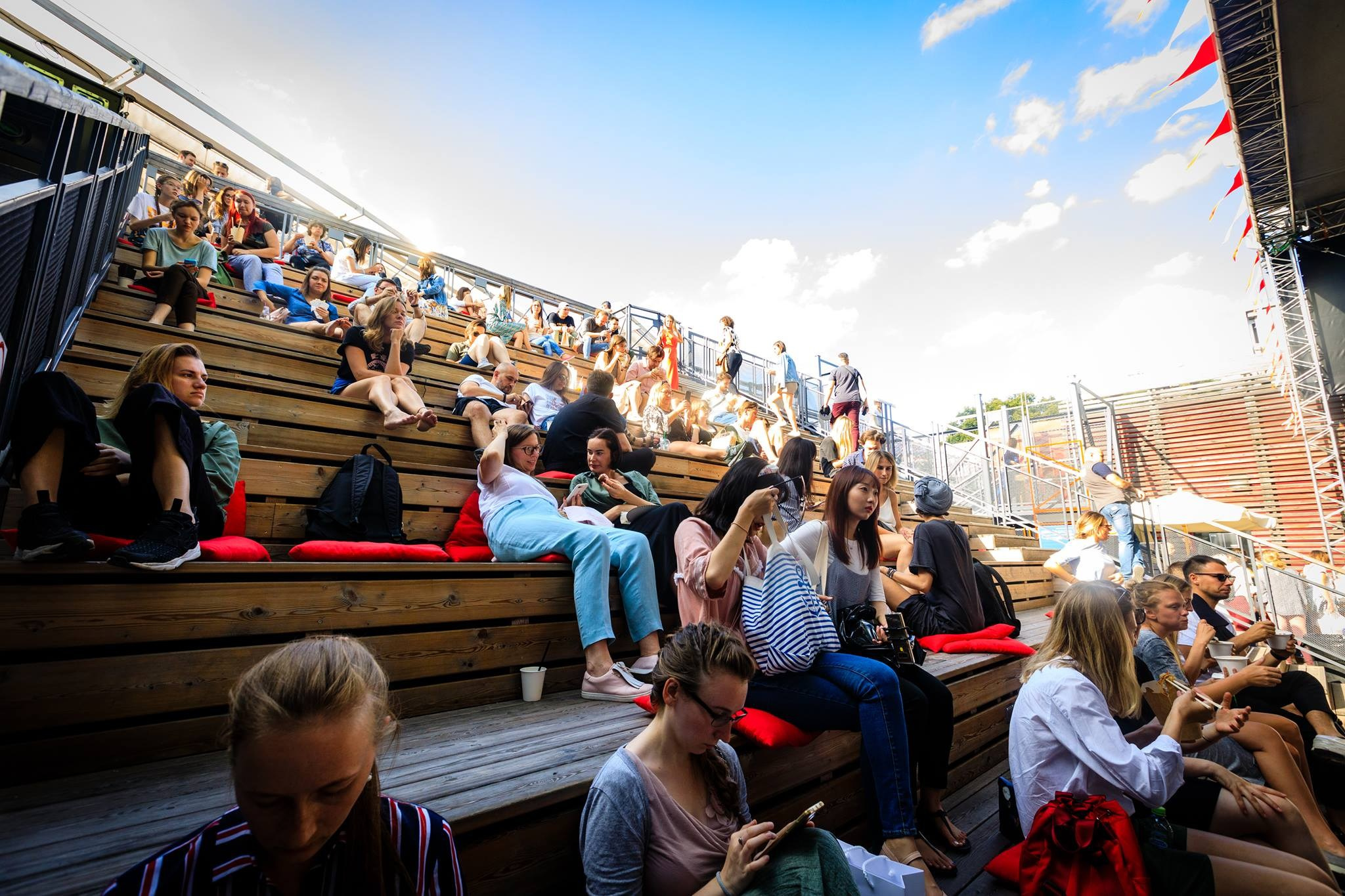 19 августа 2018 на Стрелке / фото Лена Стребкова. Фотоотчеты «Ламбада-маркета»