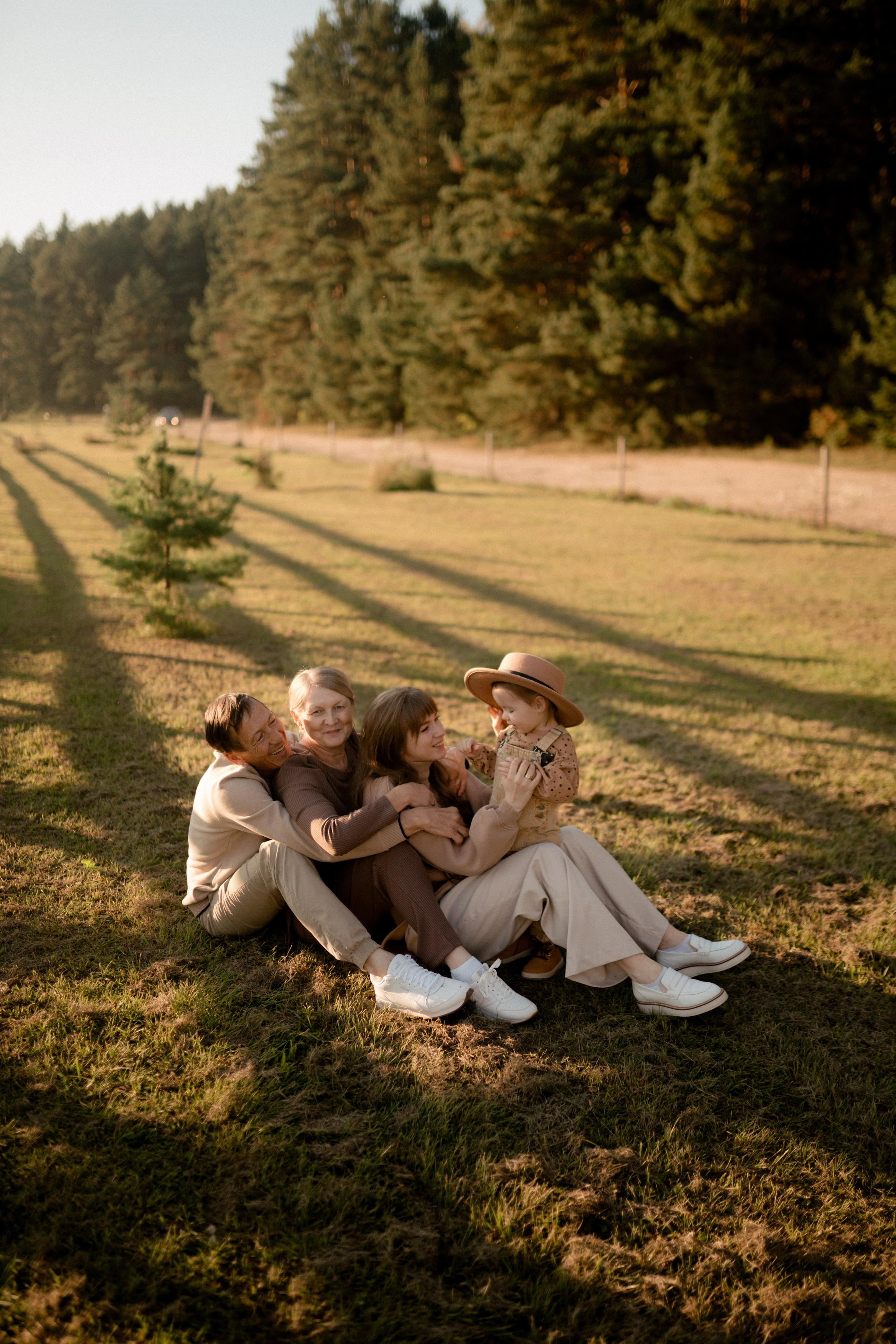 Снежана, София, Андрей и Елена. Семейный и свадебный фотограф в Москве и Калуге Рослова Анастасия
