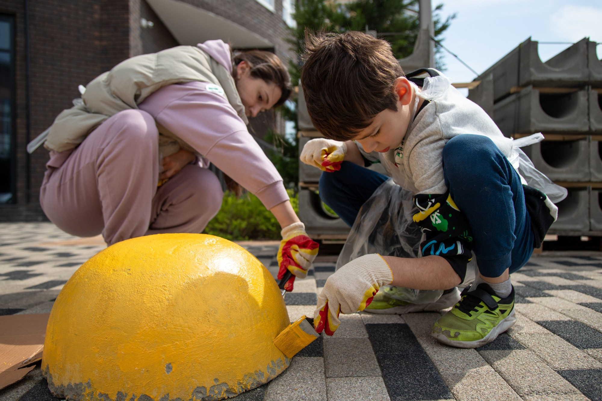 Субботник строительной компании «ТОЧНО». Репортажный, промышленный и маркетплейс-фотограф Дмитрий Чернат