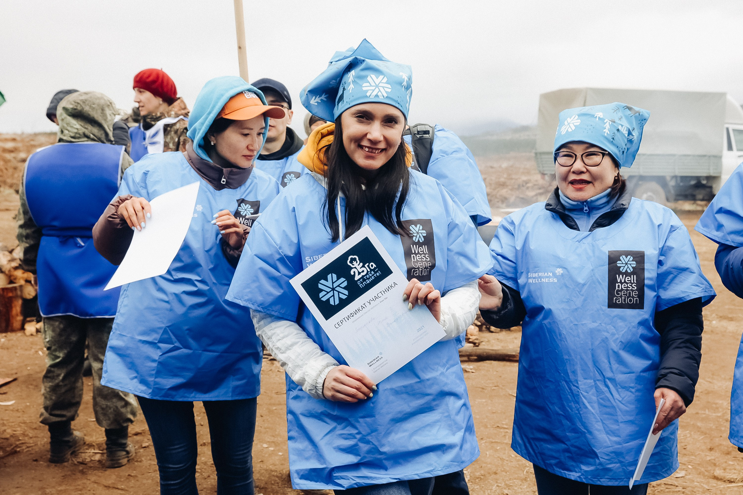 Siberian wellness. Ежегодная акция по посадке деревьев. Свадебный и семейный фотограф в Улан-Удэ