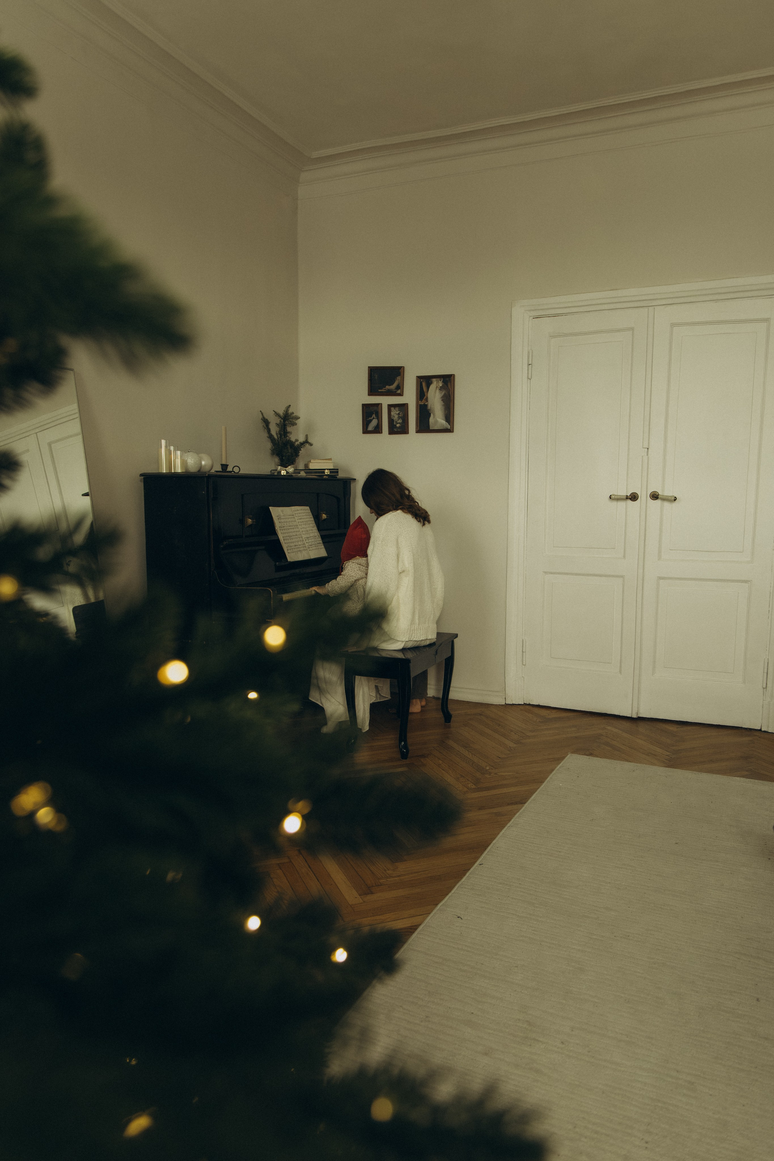 Теплая новогодняя история. Семейный фотограф в Москве Лоншакова Кристина