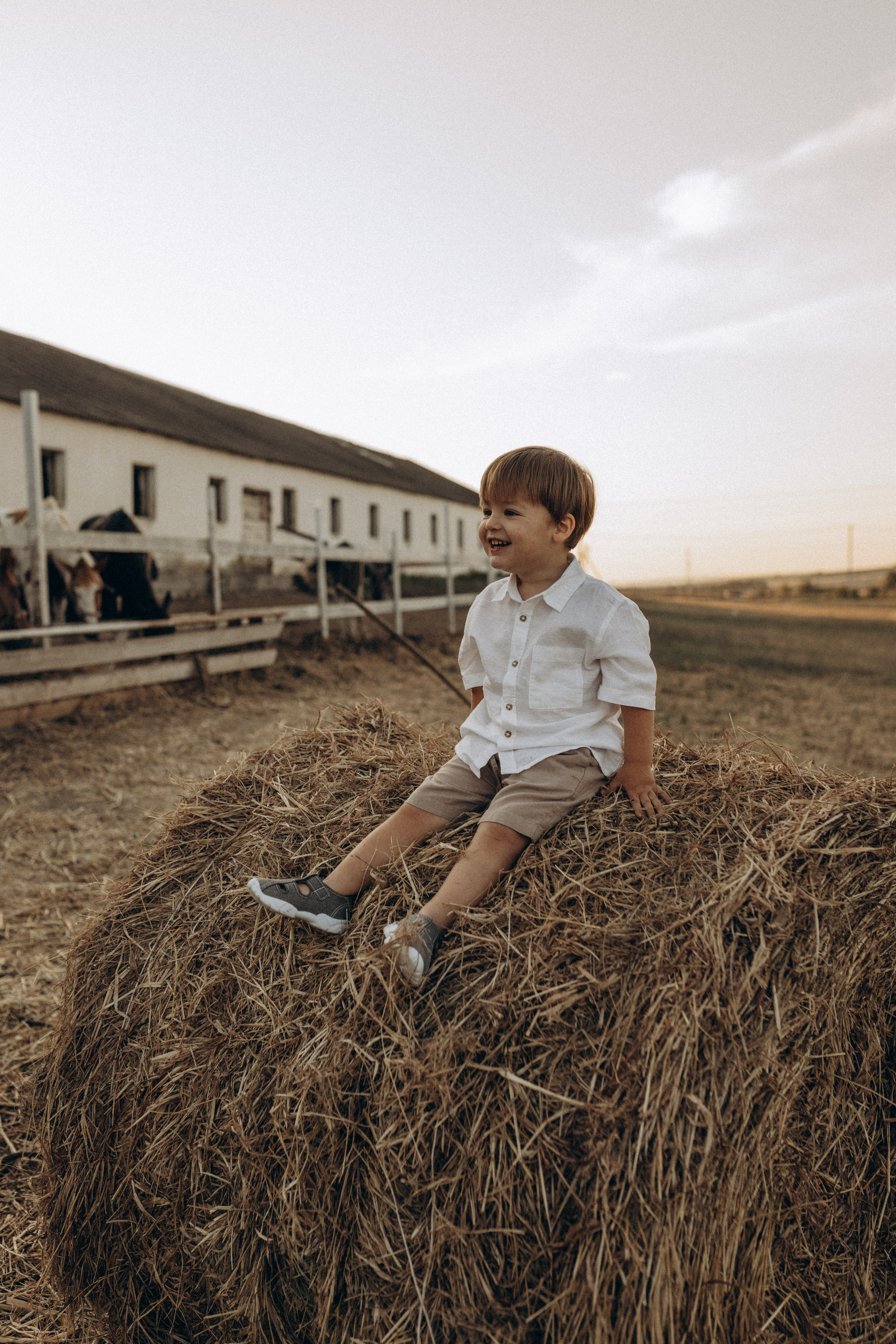 Миша Таня и Лев на ферме. Семейный фотограф в Новороссийске и Анапе Александра Яковлева