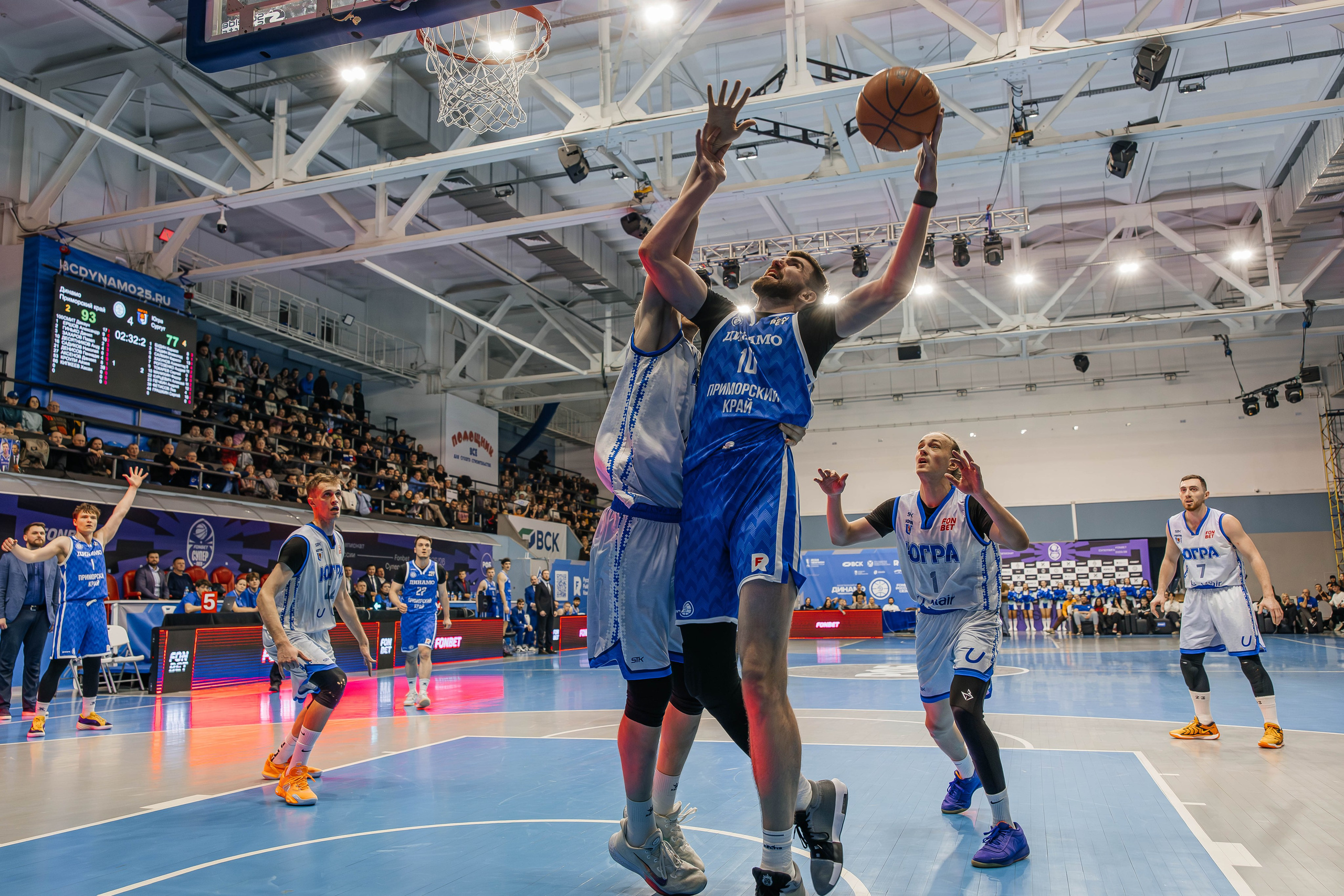 Баскетбол — Динамо. Репортажный и свадебный фотограф во Владивостоке Максим Цой