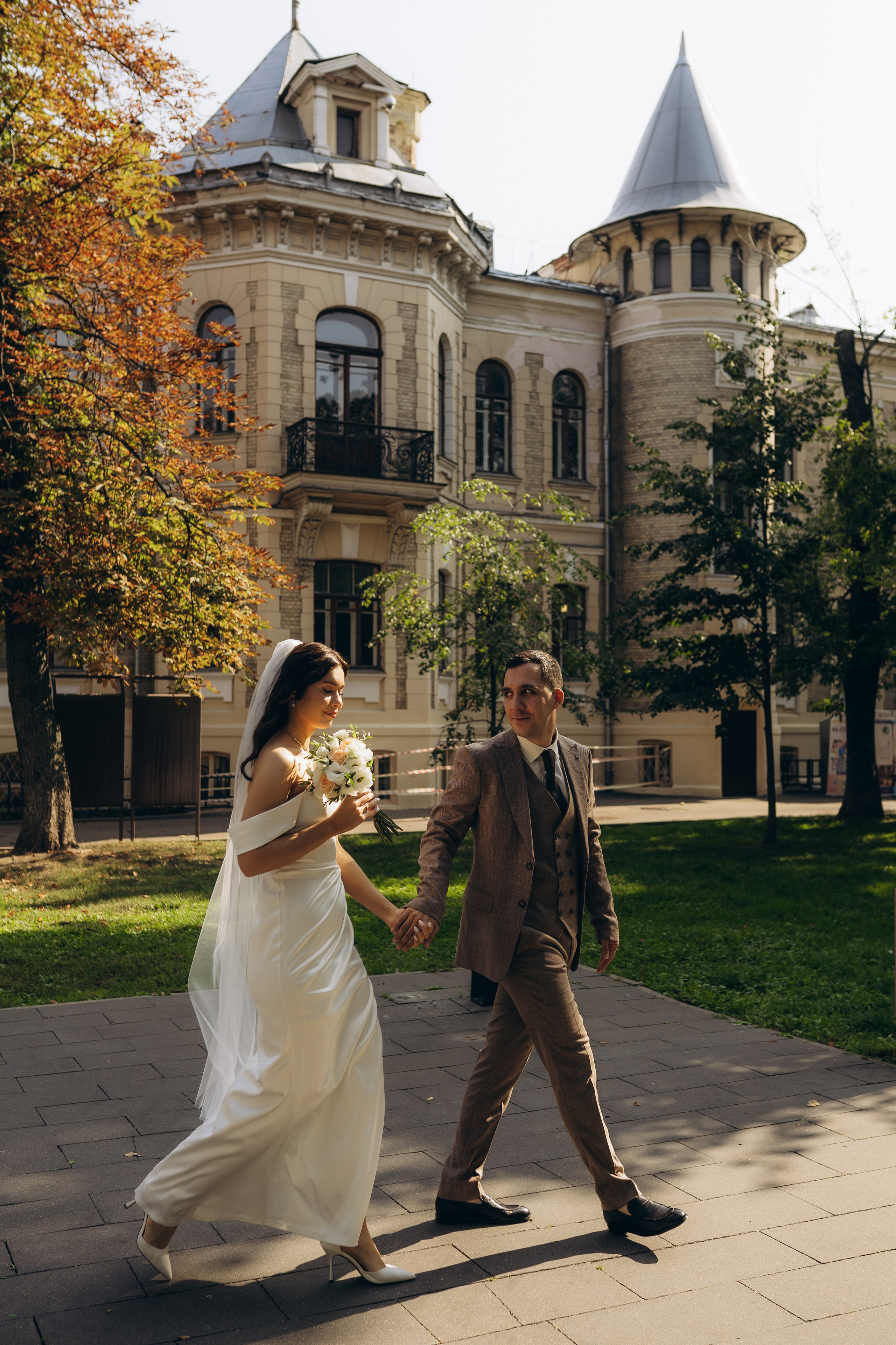 Свадебная фотосессия в Москве. Свадебный фотограф в Москве Анна Полушина