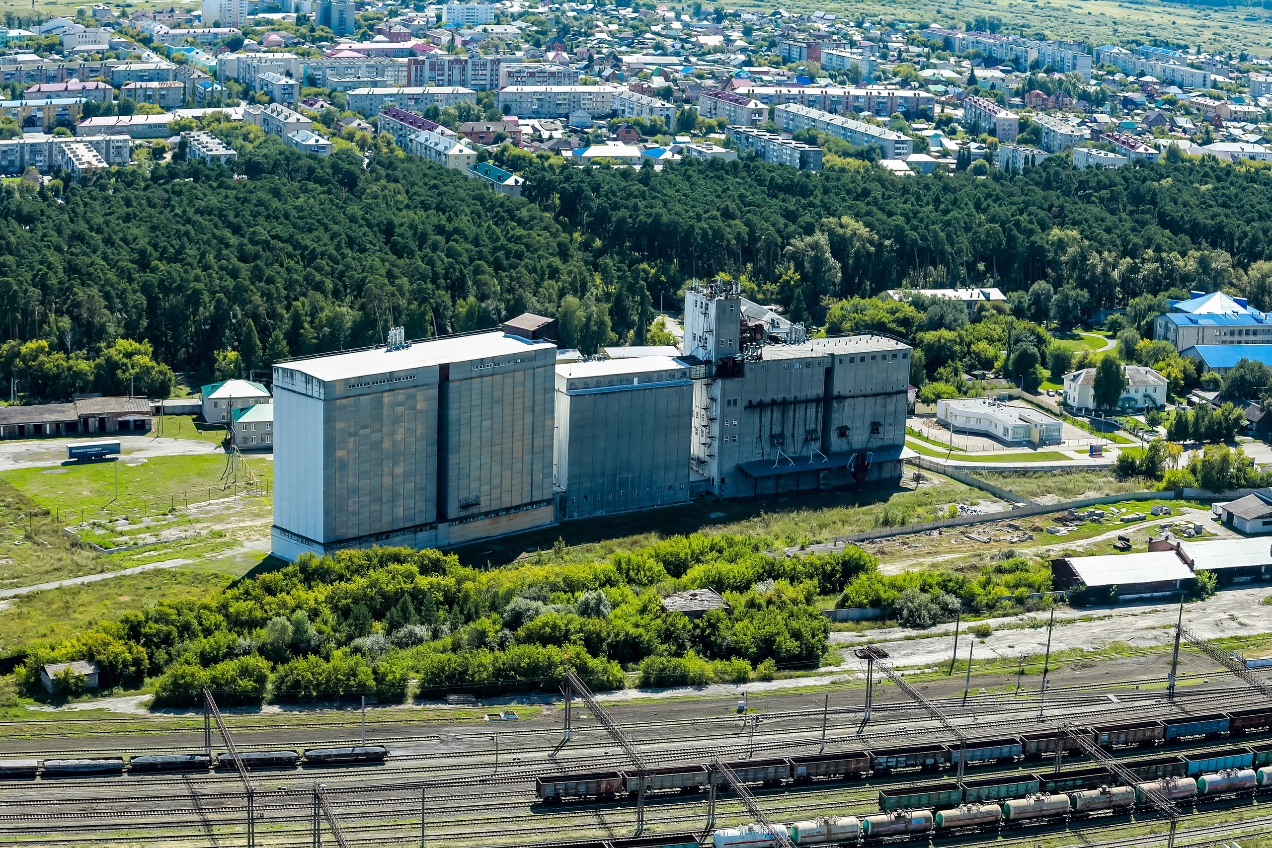 Город с высоты птичьего полёта. Фотограф Андрей Гузеев