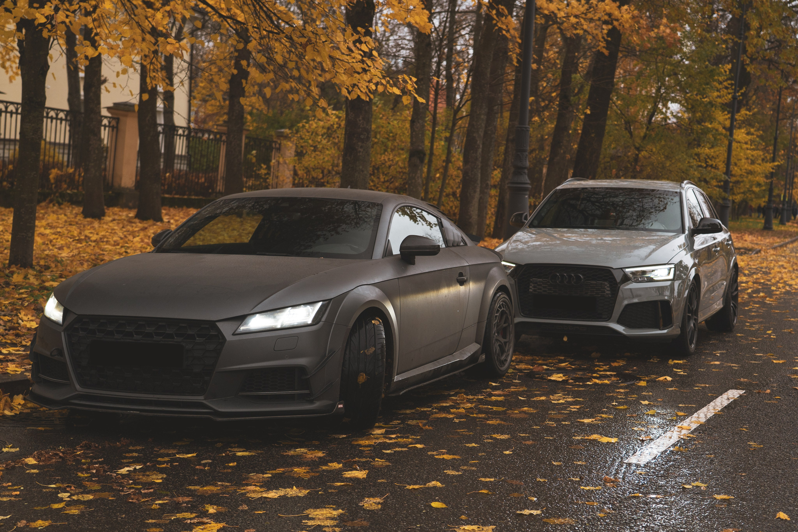 Audi TTS Audi Q3. Видеограф и фотограф в Санкт-Петербурге