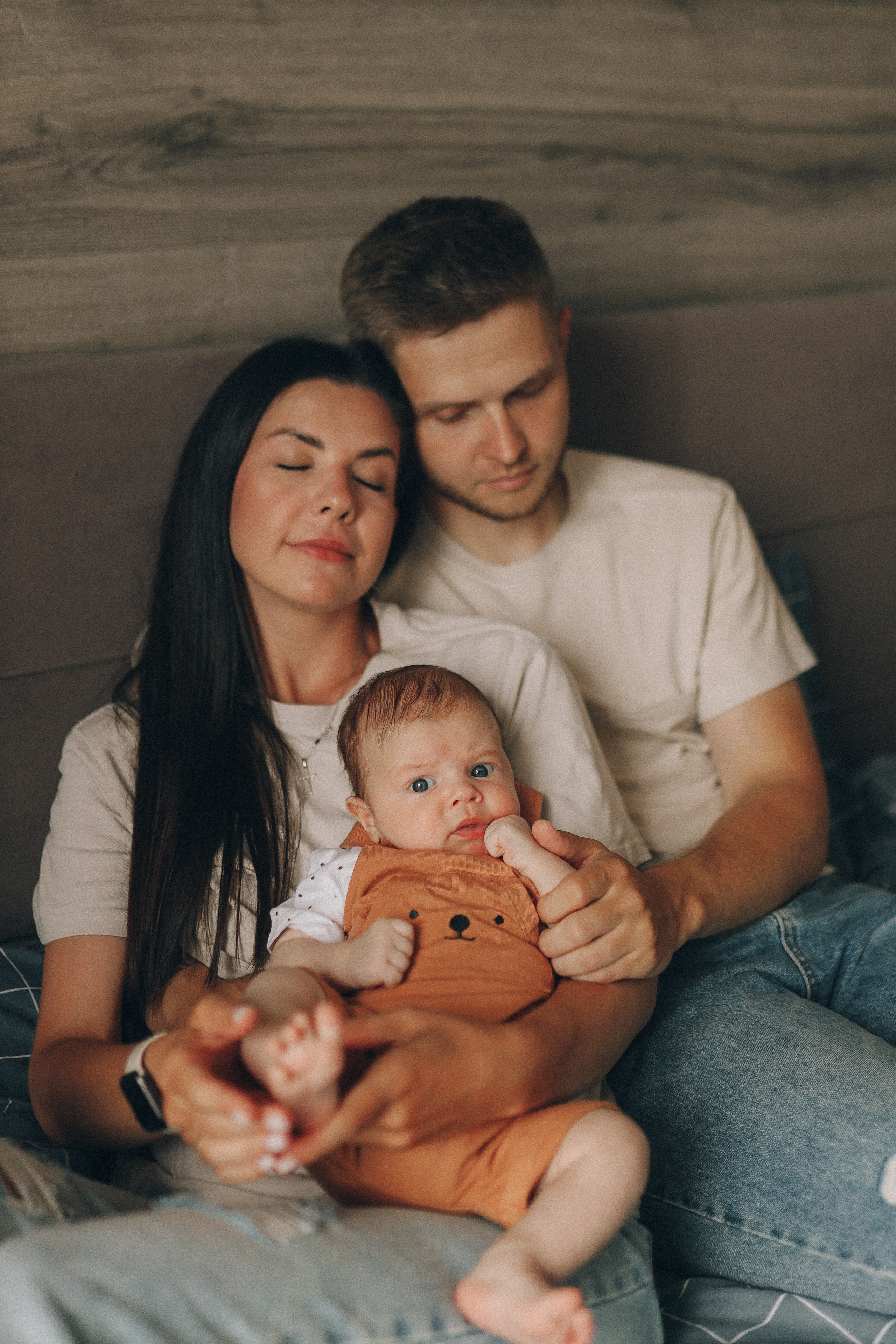 Домашняя фотосессия с малышом. Семейный фотограф Екатеринбург Черепанова Олеся