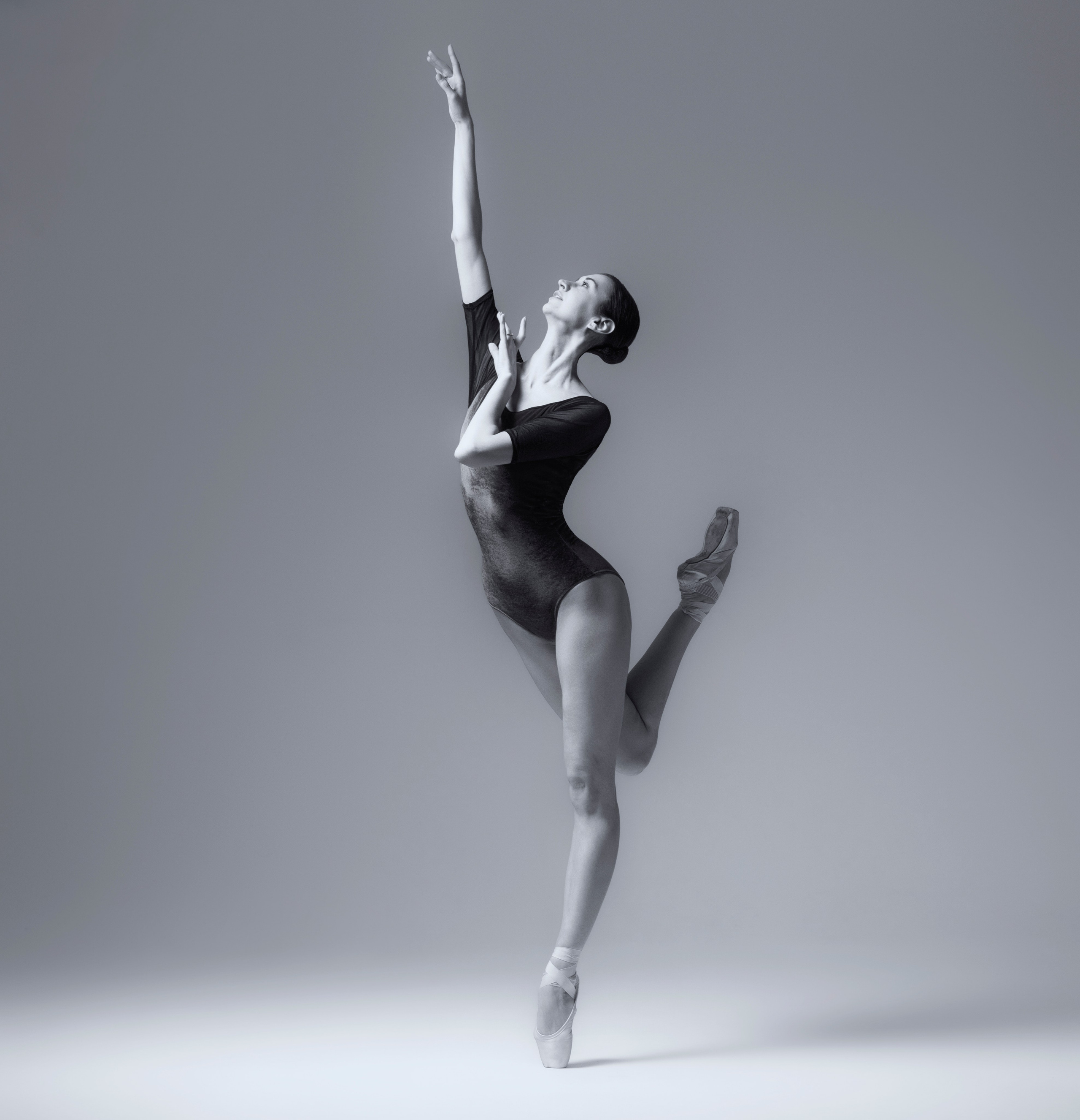 Анна ч\б версия. Балетный фотограф Москва Майоров Николай