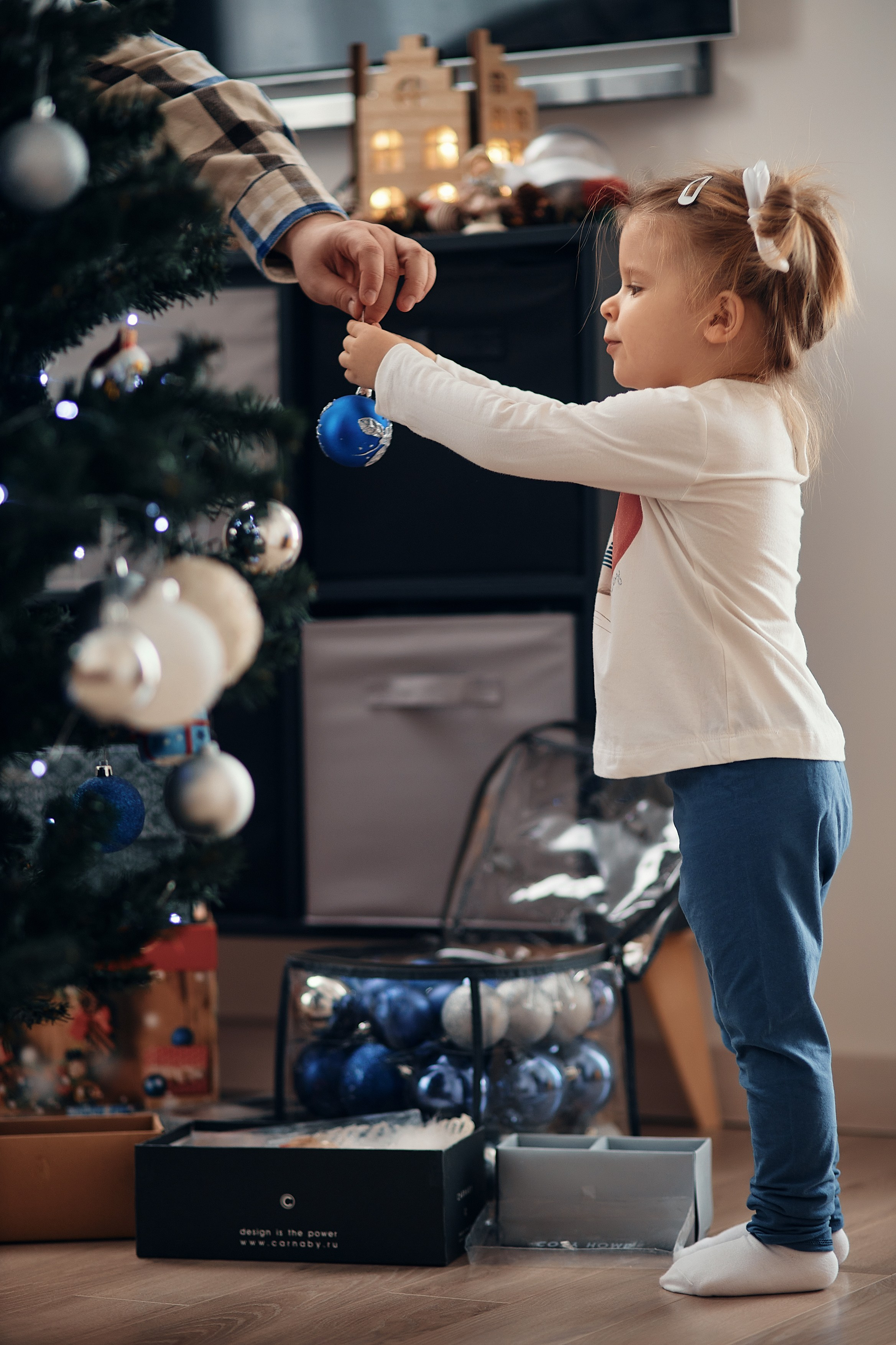 Домашняя новогодняя фотосессия. Семейный и репортажной фотограф в Красноярске и Москве Виктор Бабинцев