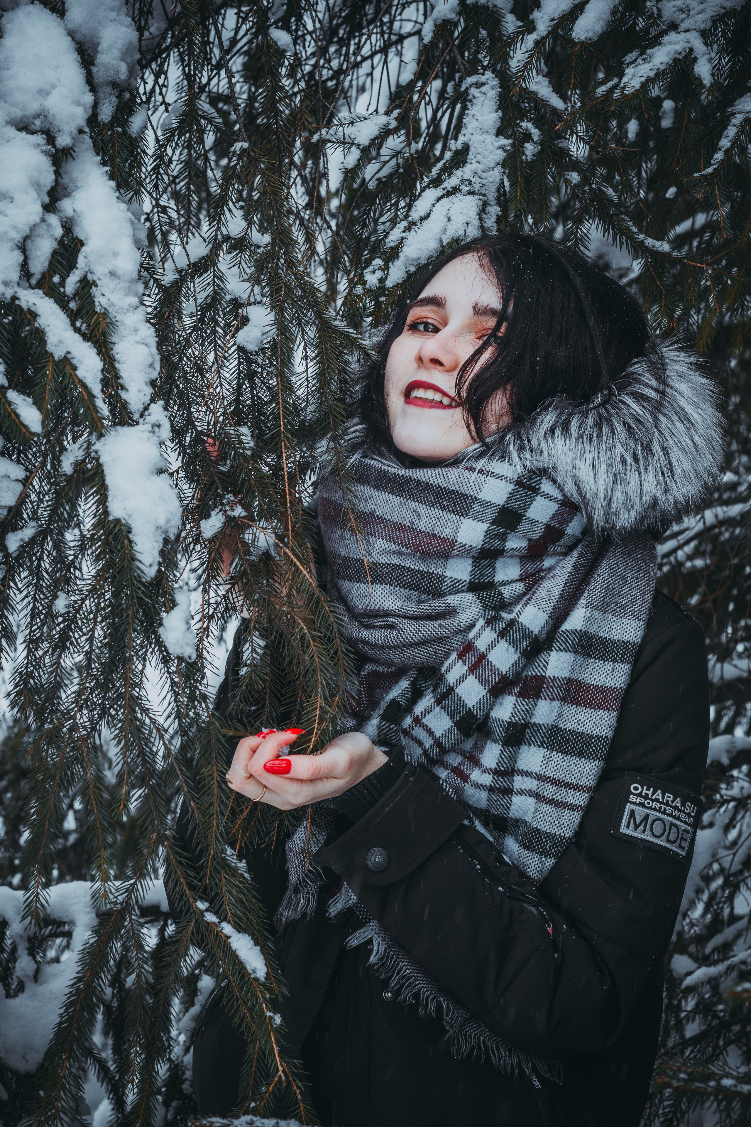 Зима. Фотограф в Новокузнецке