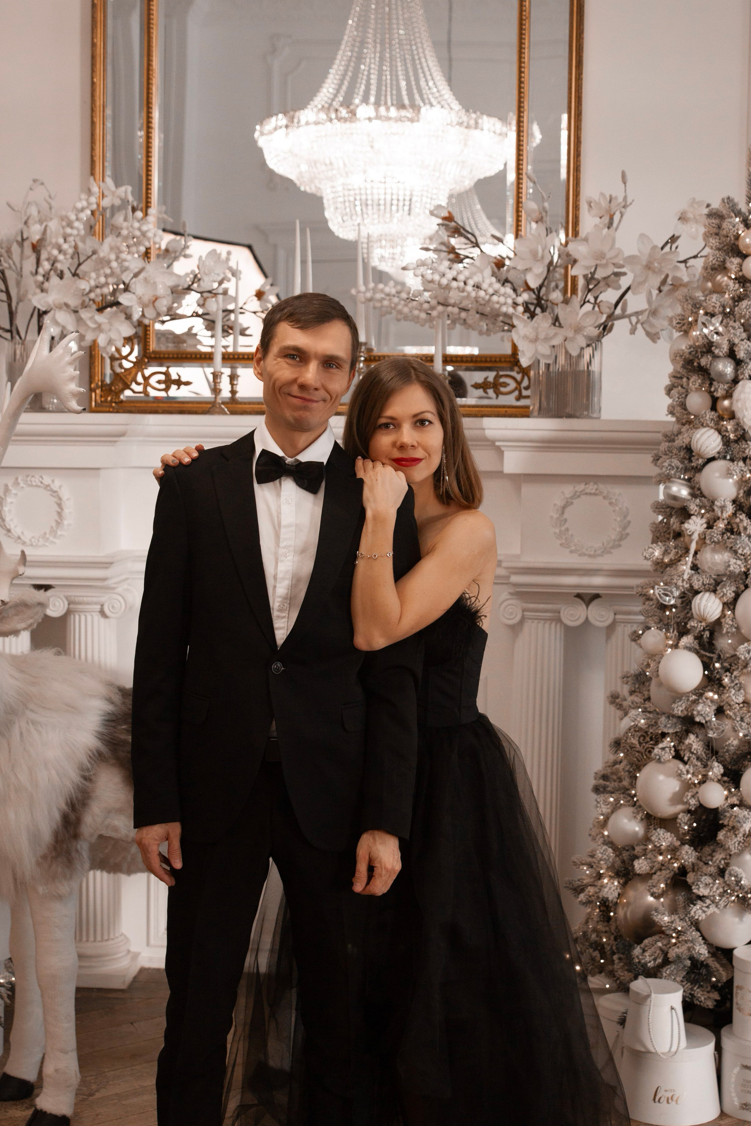 Black and white Christmas story. Фотограф Ирина Воробьева