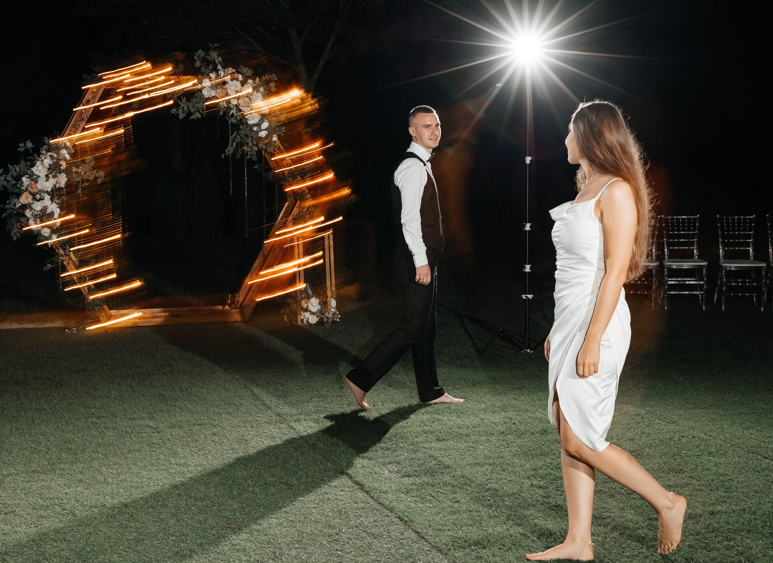 Свадьба на открытом воздухе. Свадебный и семейный фотограф в Москве Олеся Подколзина