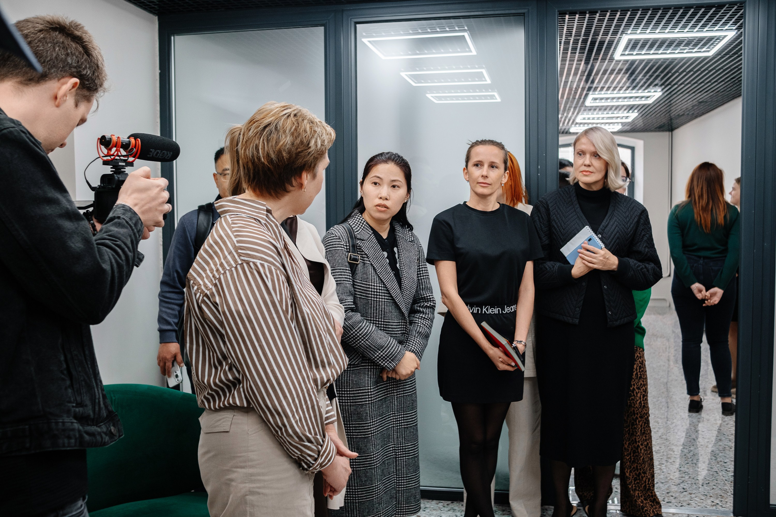 Делегация Китая в Ивановской текстильной компании