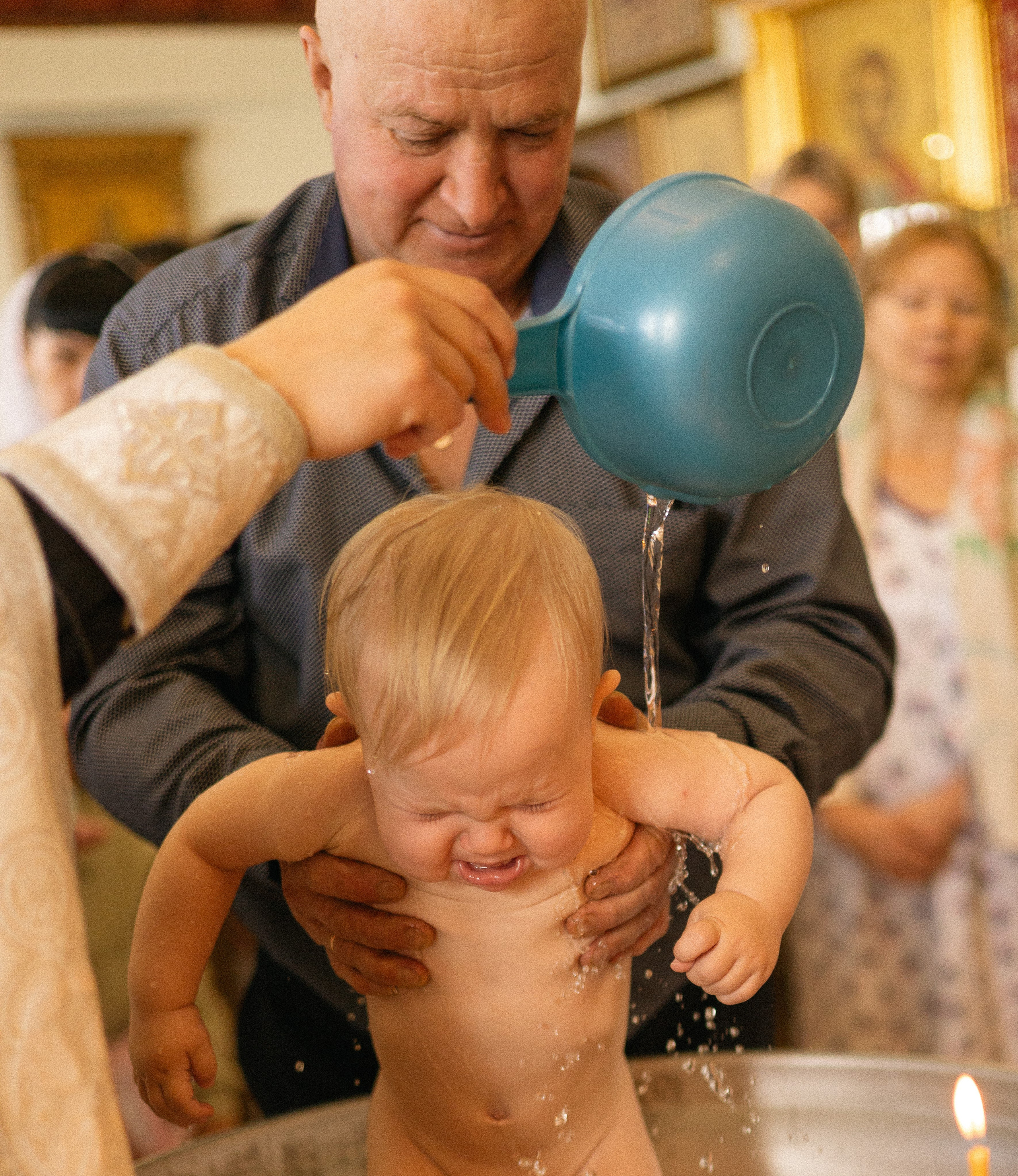 Крещение Лёвы. Фотограф в г. Чита