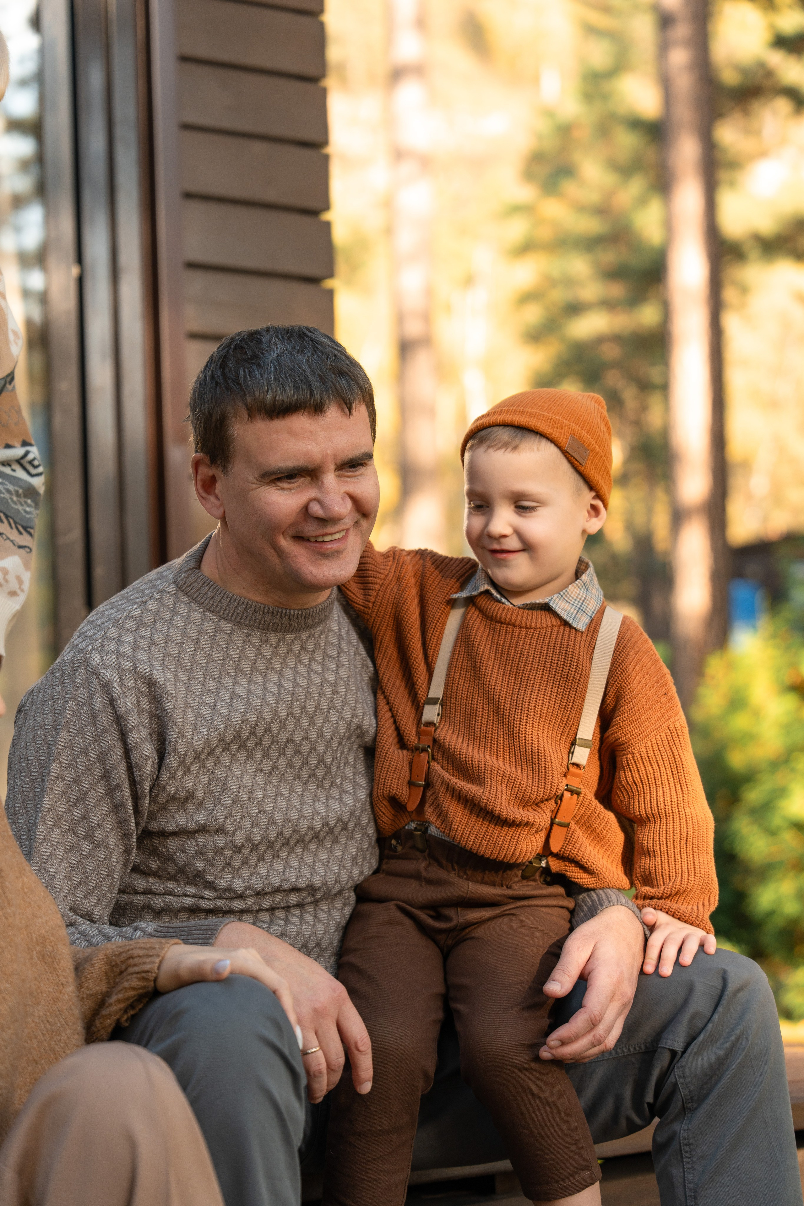 Семейная фотосессия в Москве для большой семьи. Свадебный фотограф в Москве Анна Полушина