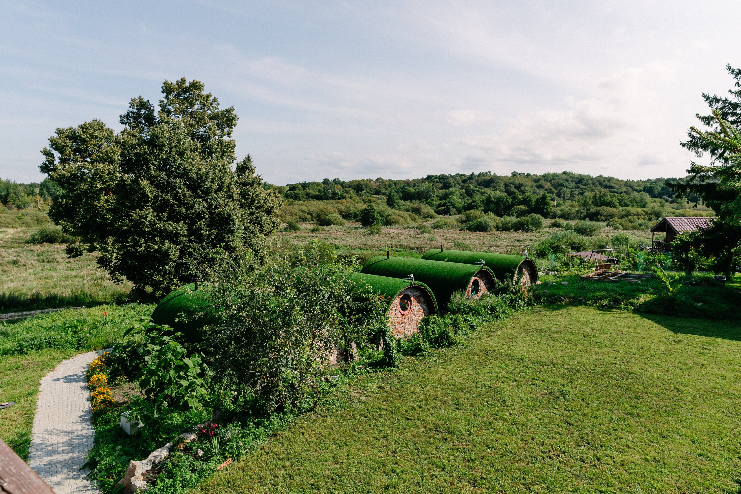 Съёмка объекта недвижимости Хутор Нёттникен. Свадебный, семейный и детский фотограф в Калининграде Елена Кравцова