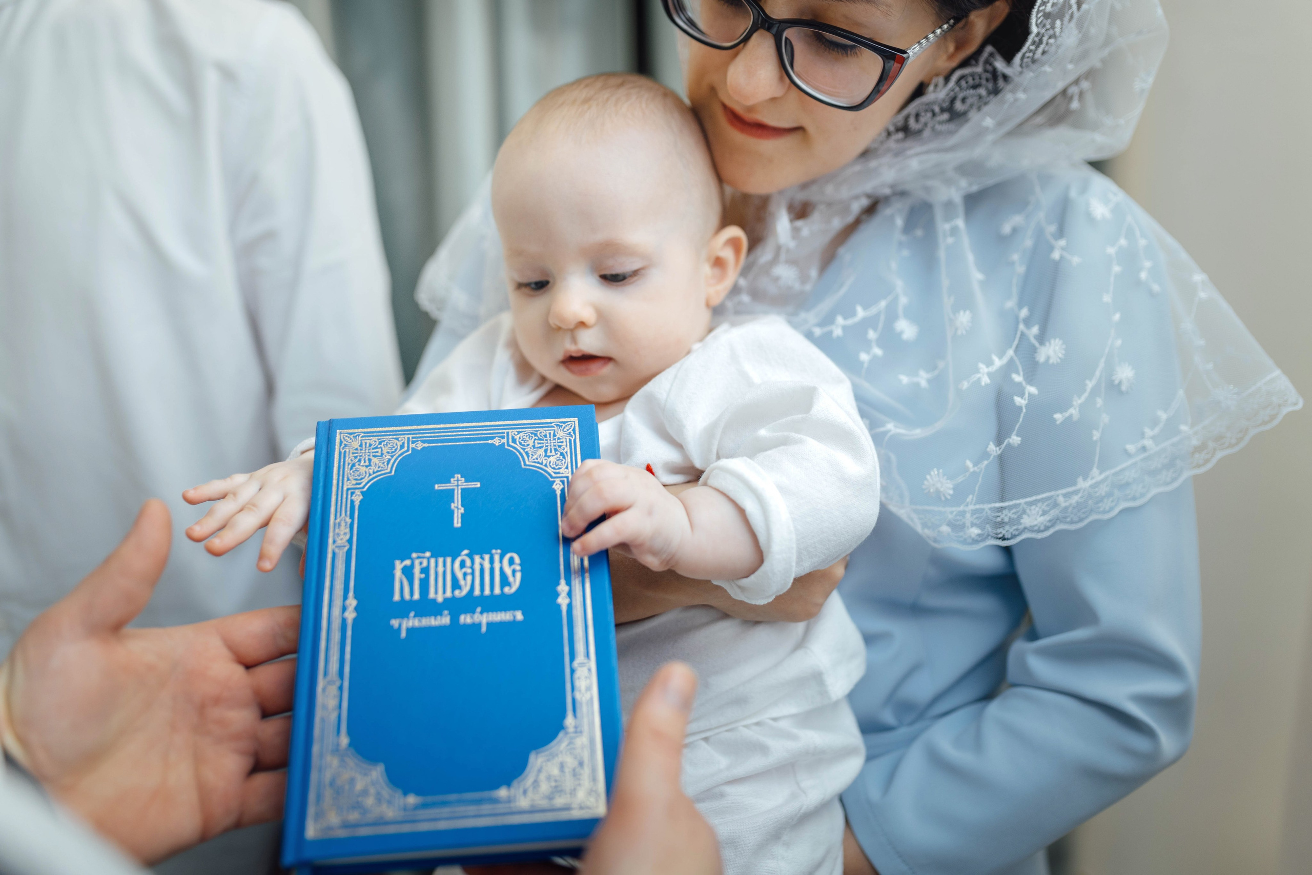 Крещение Матвея, храм Святой Троицы, декабрь 2025