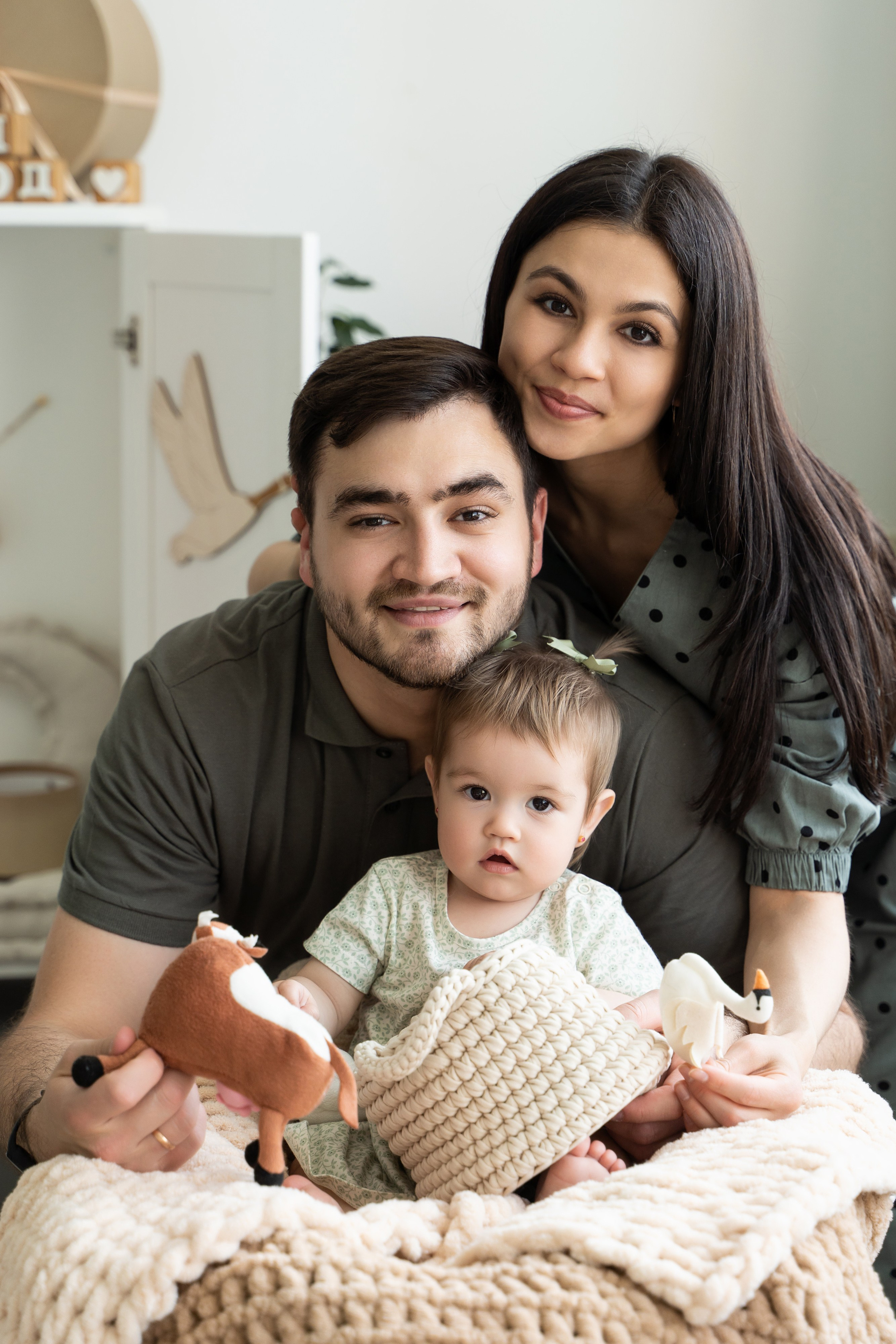 Саша, Гера и Лилу, фотосессия на 1 год. Фотограф Татьяна Мамонтова