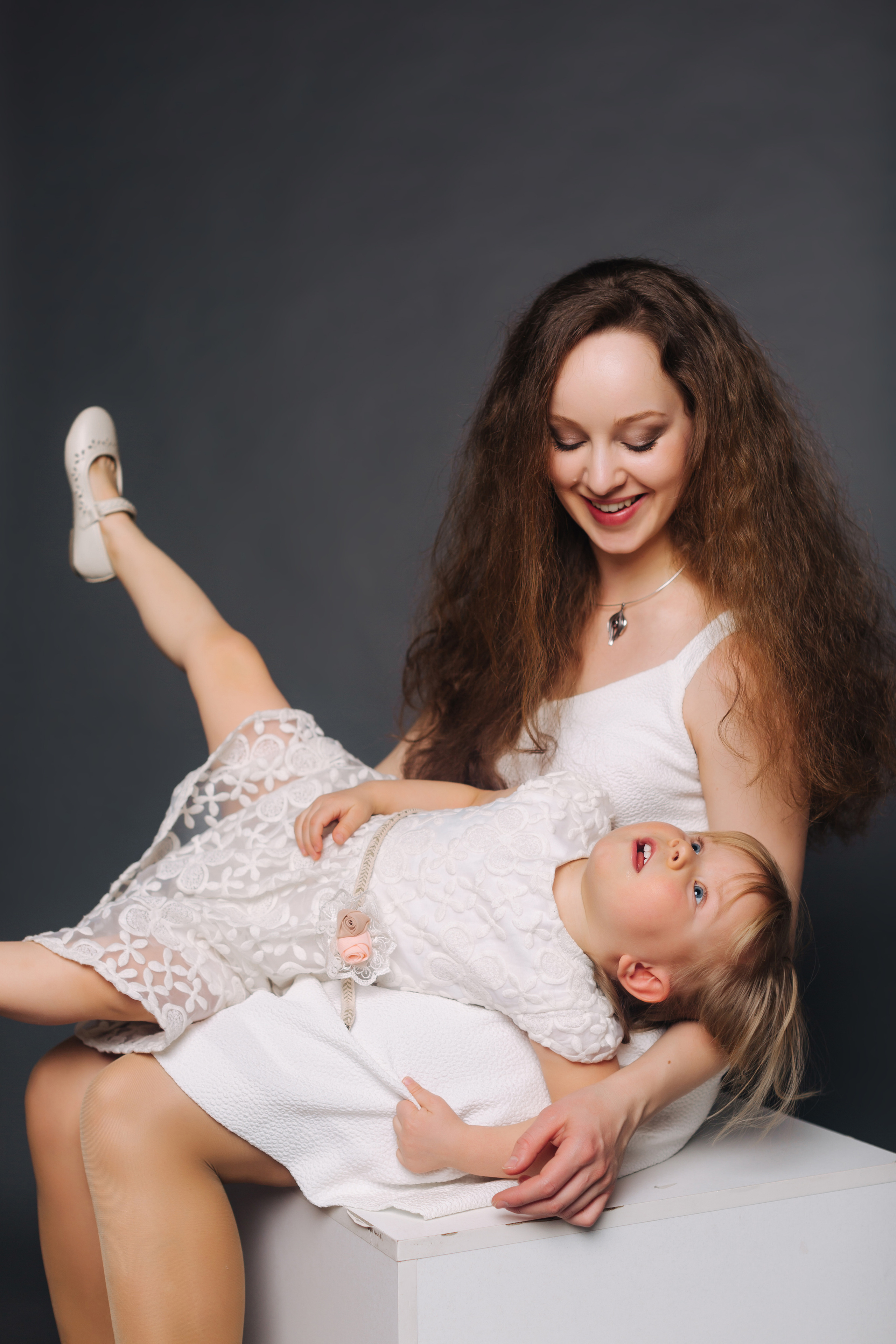 Настя и дочка. Семейный и портретный фотограф в Санкт-Петербурге Андрей Воробьев