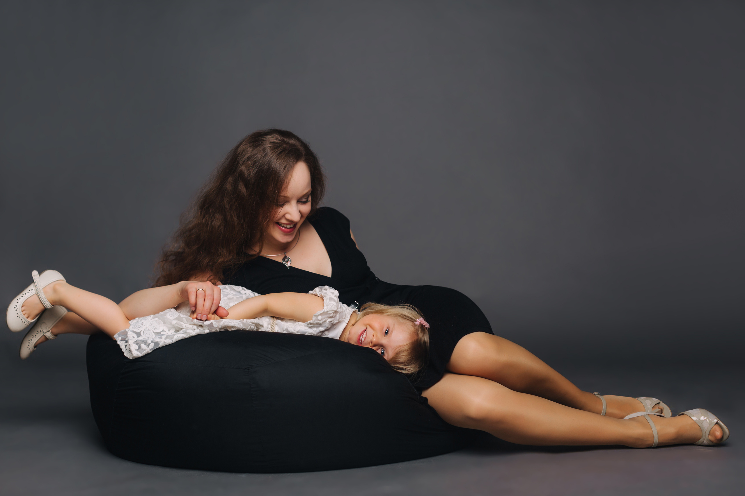 Настя и дочка. Семейный и портретный фотограф в Санкт-Петербурге Андрей Воробьев