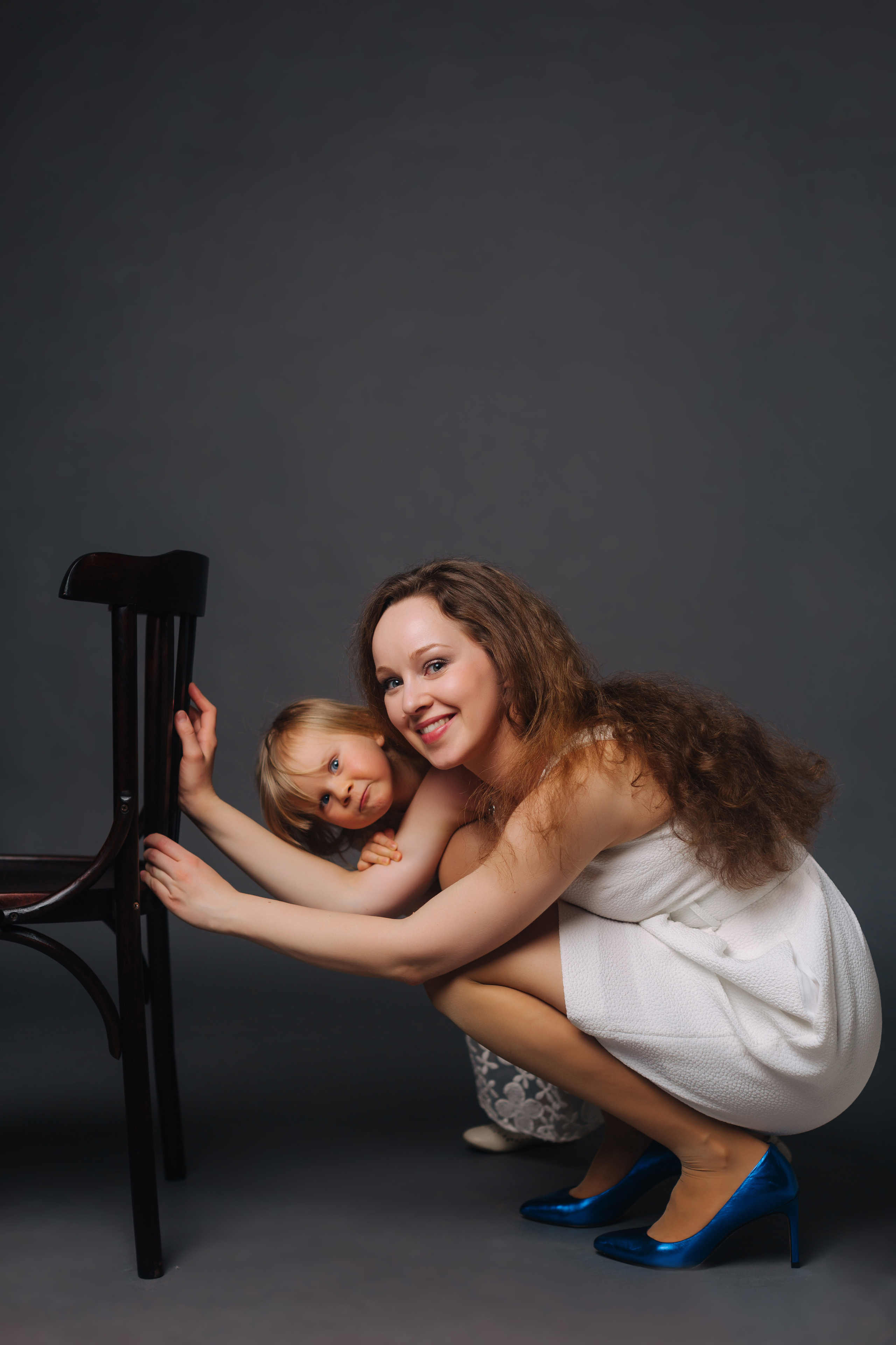 Настя и дочка. Семейный и портретный фотограф в Санкт-Петербурге Андрей Воробьев