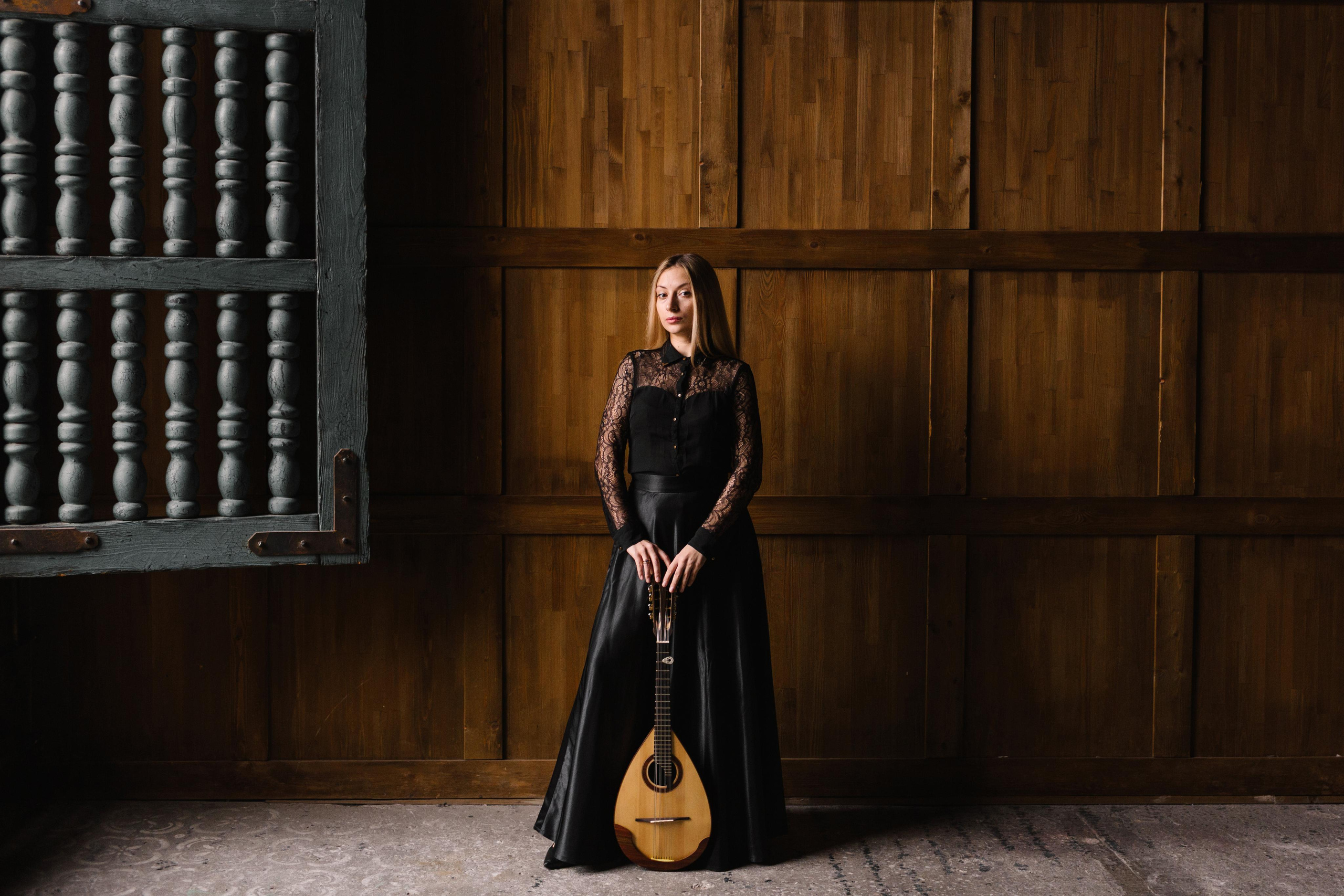 Таня с Мандолой. Семейный и портретный фотограф в Санкт-Петербурге Андрей Воробьев