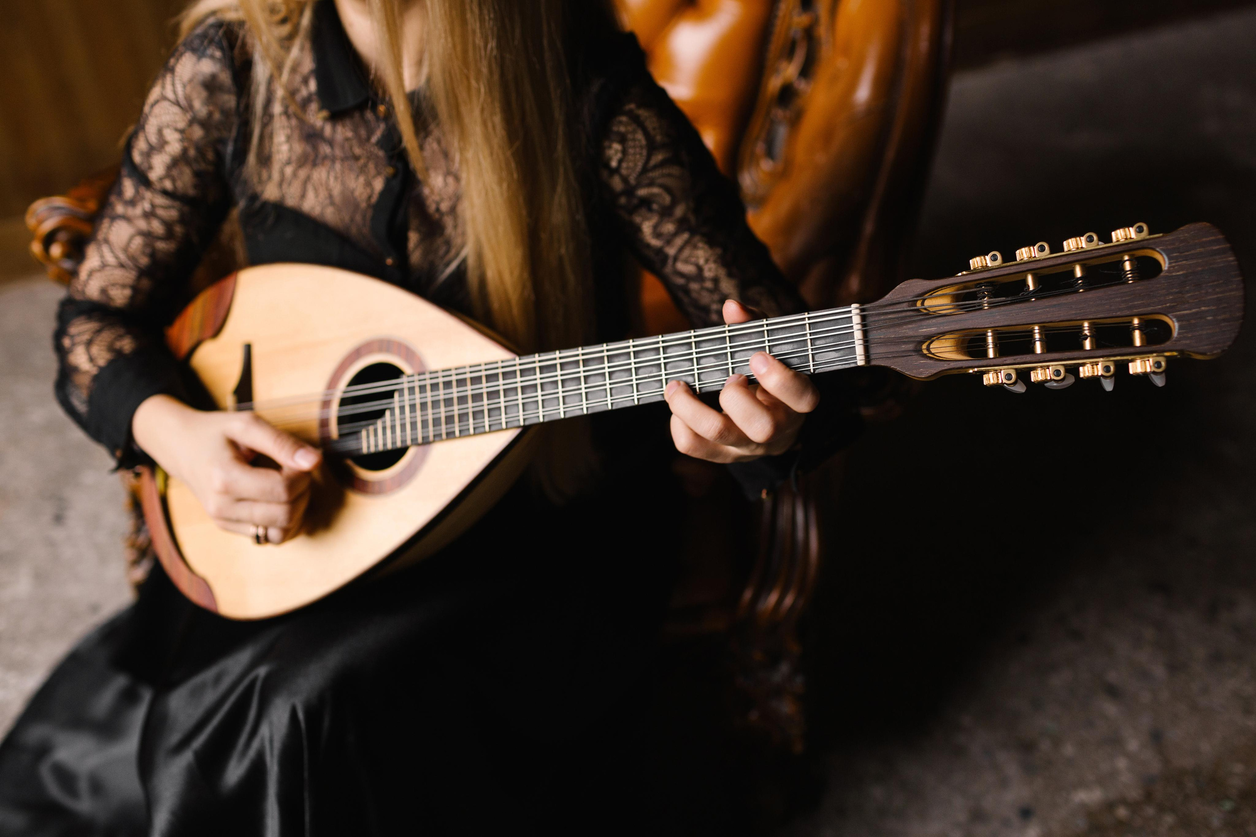 Таня с Мандолой. Семейный и портретный фотограф в Санкт-Петербурге Андрей Воробьев